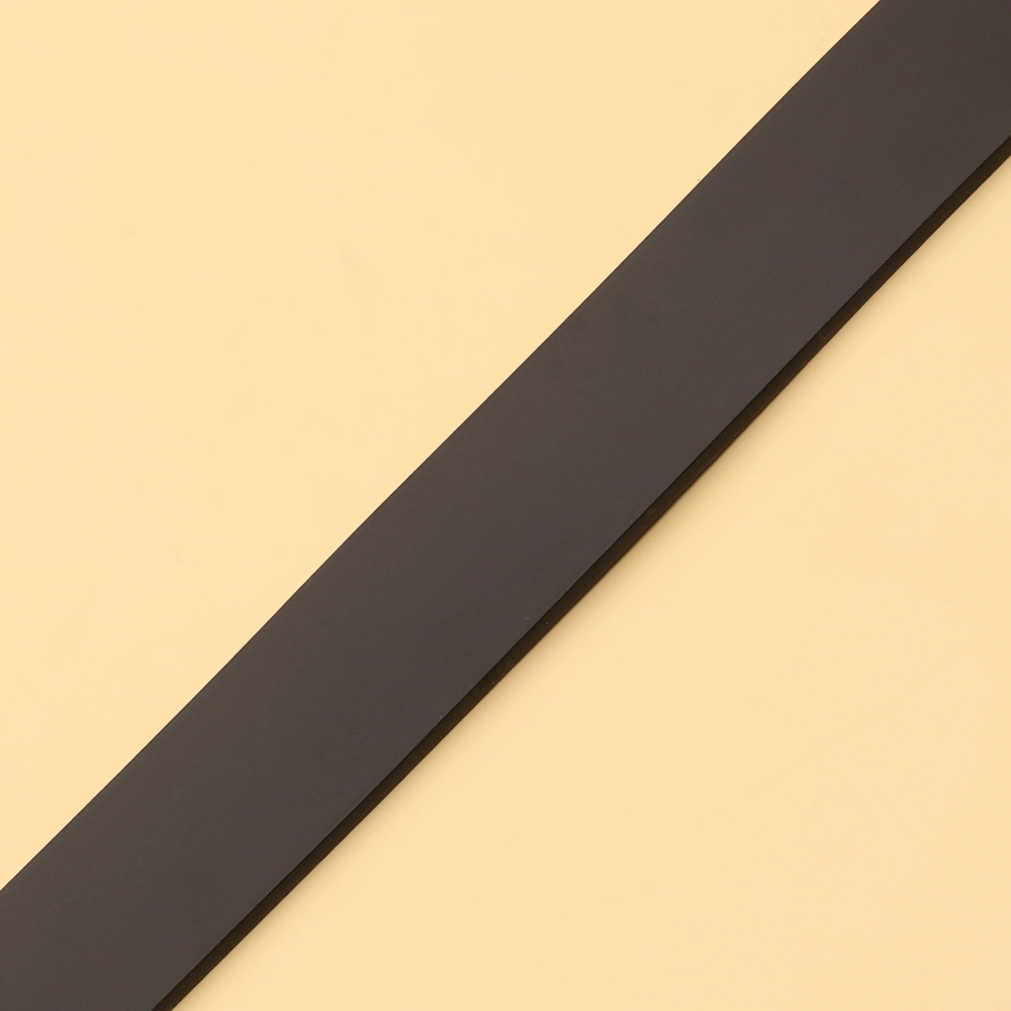 Armani Exchange Black Leather Belt for Men - Image 3