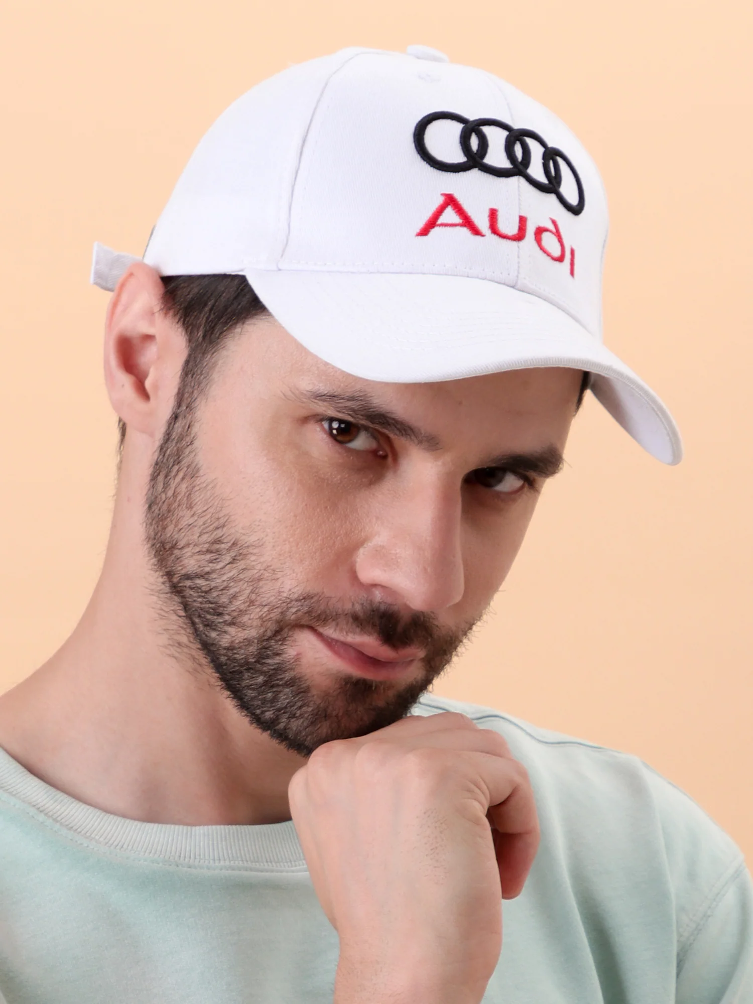 Audi Logo Embroidered Cap - Image 2