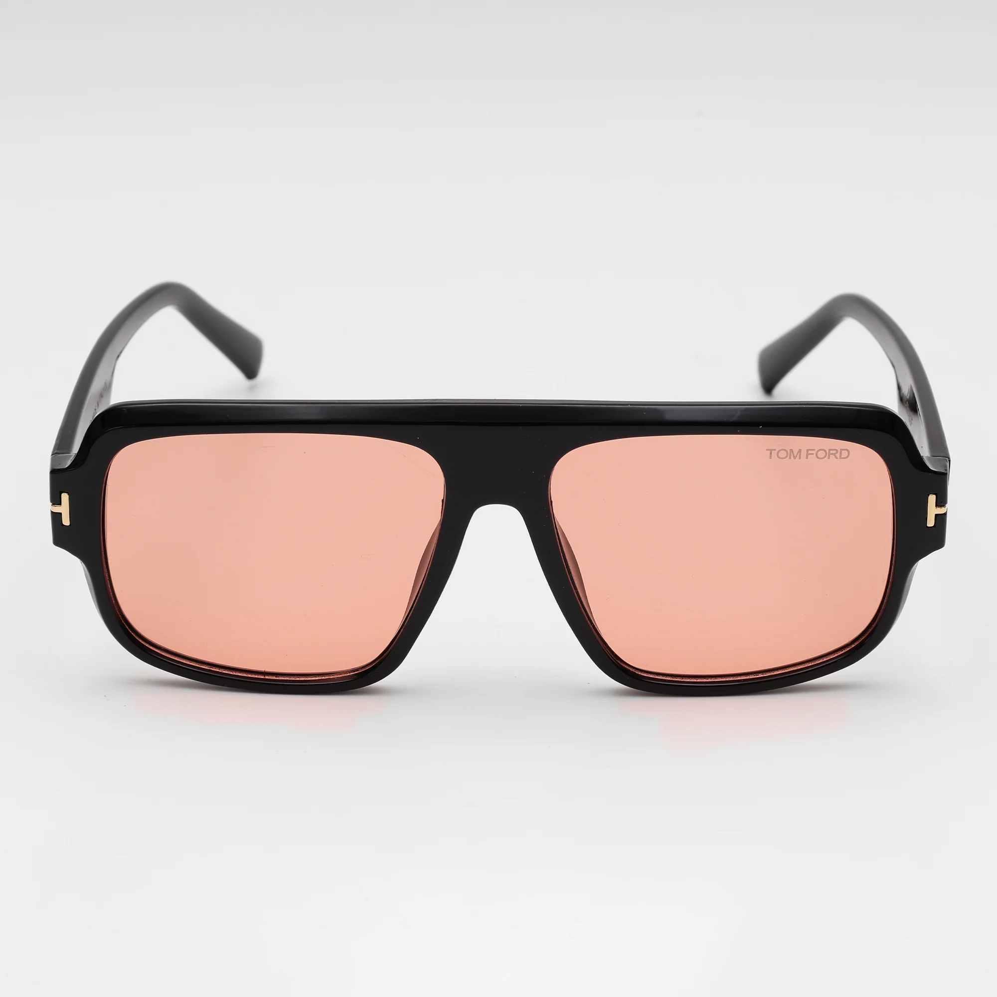 Black Frame Peach Lens Sunglasses - Image 5