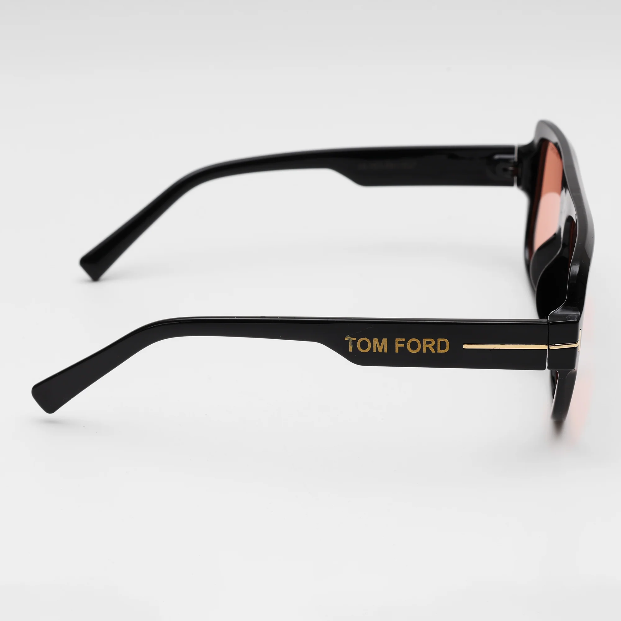 Black Frame Peach Lens Sunglasses - Image 6