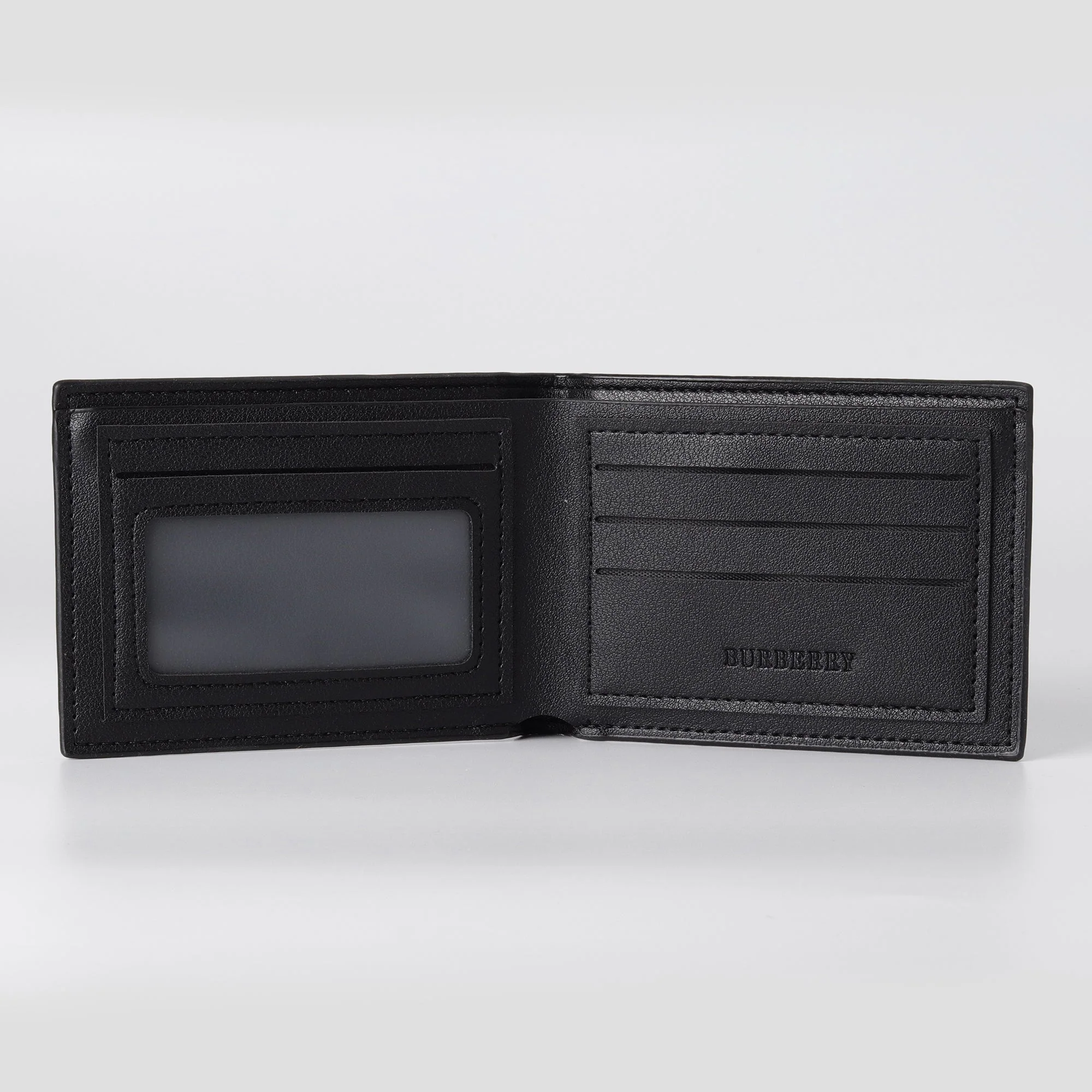 Black & White Icon Stripe Wallet - Image 4