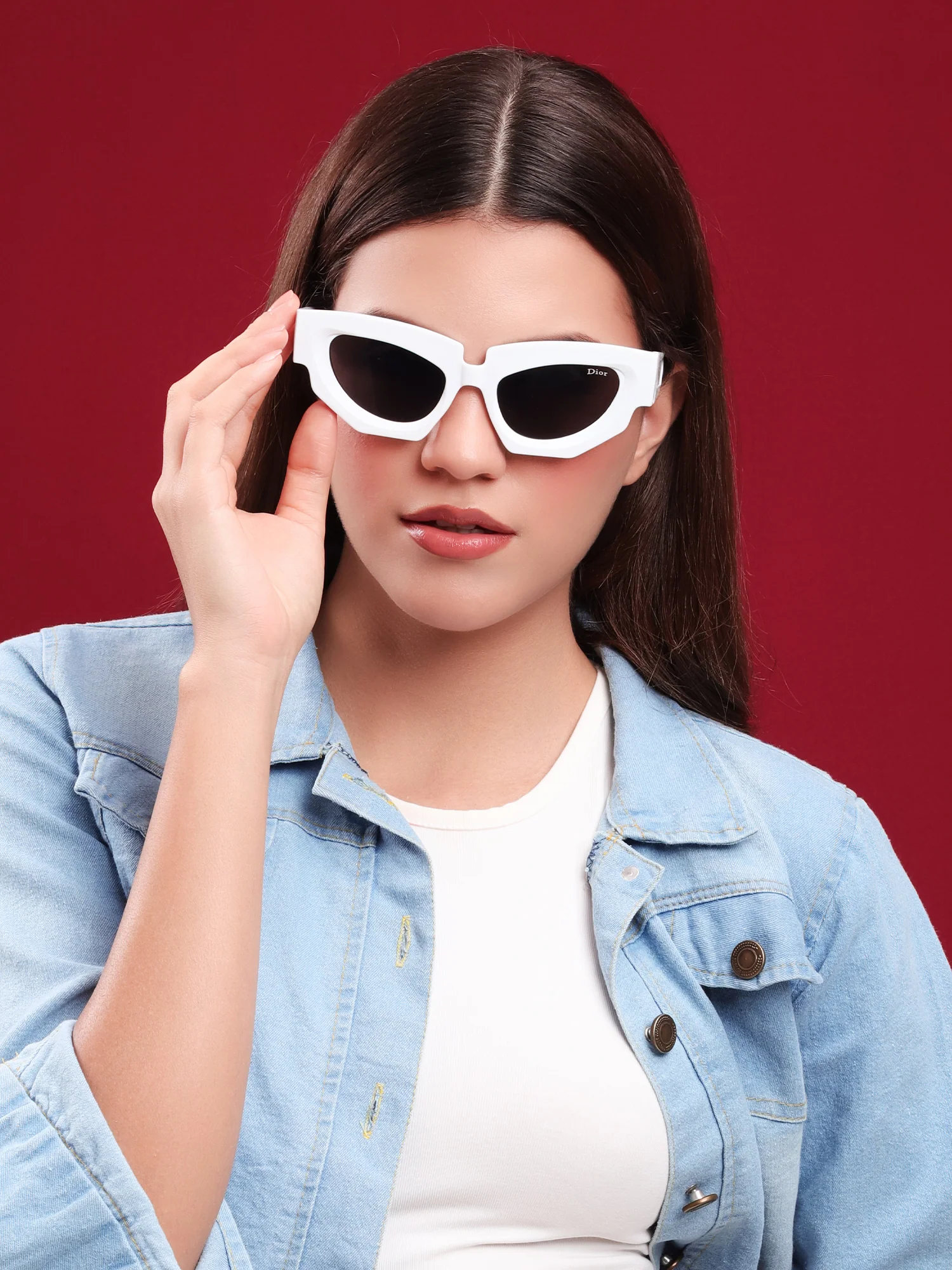 “Blanc Edition” Cat-Eye Sunglasses - Image 5