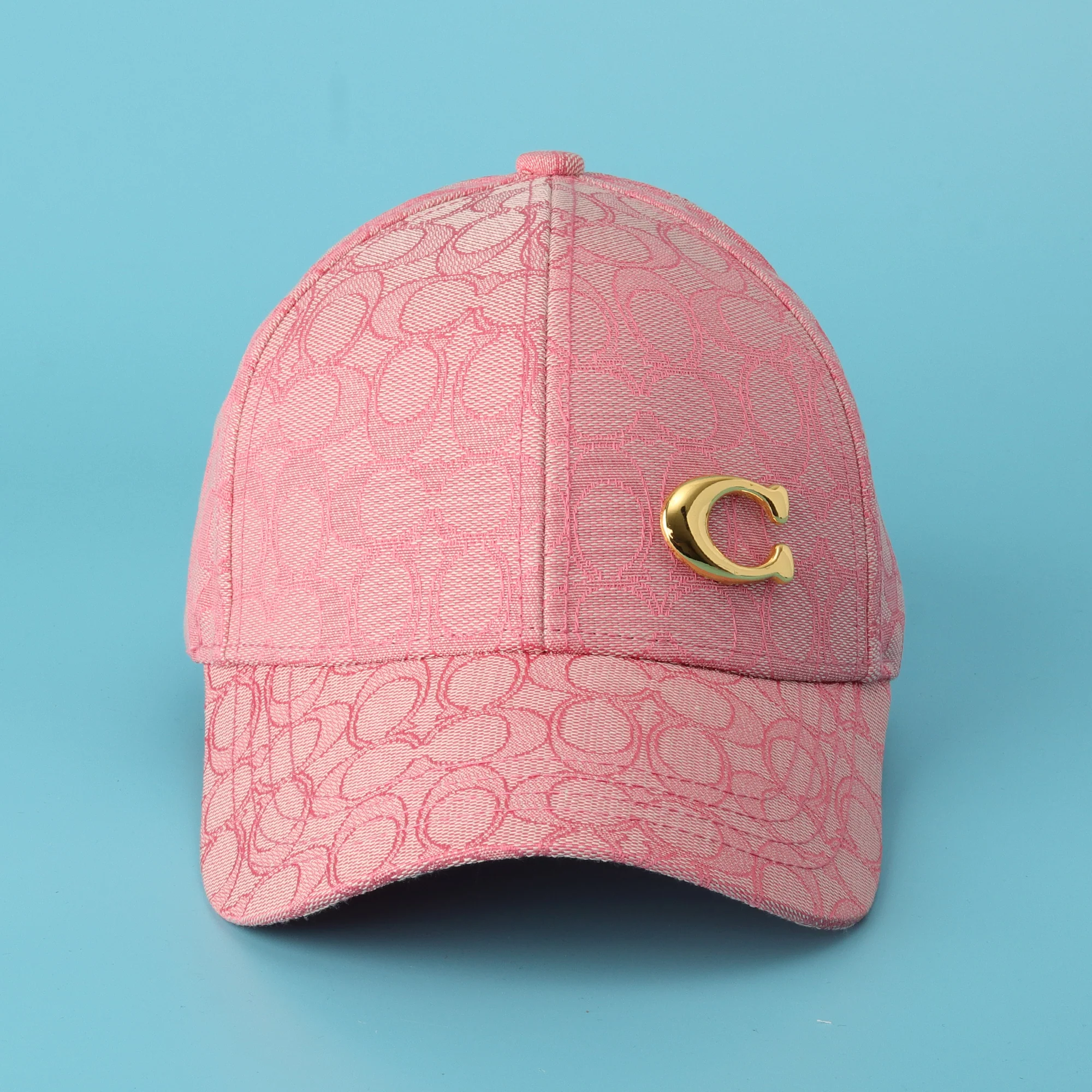 Blush Pink Monogram Cap
