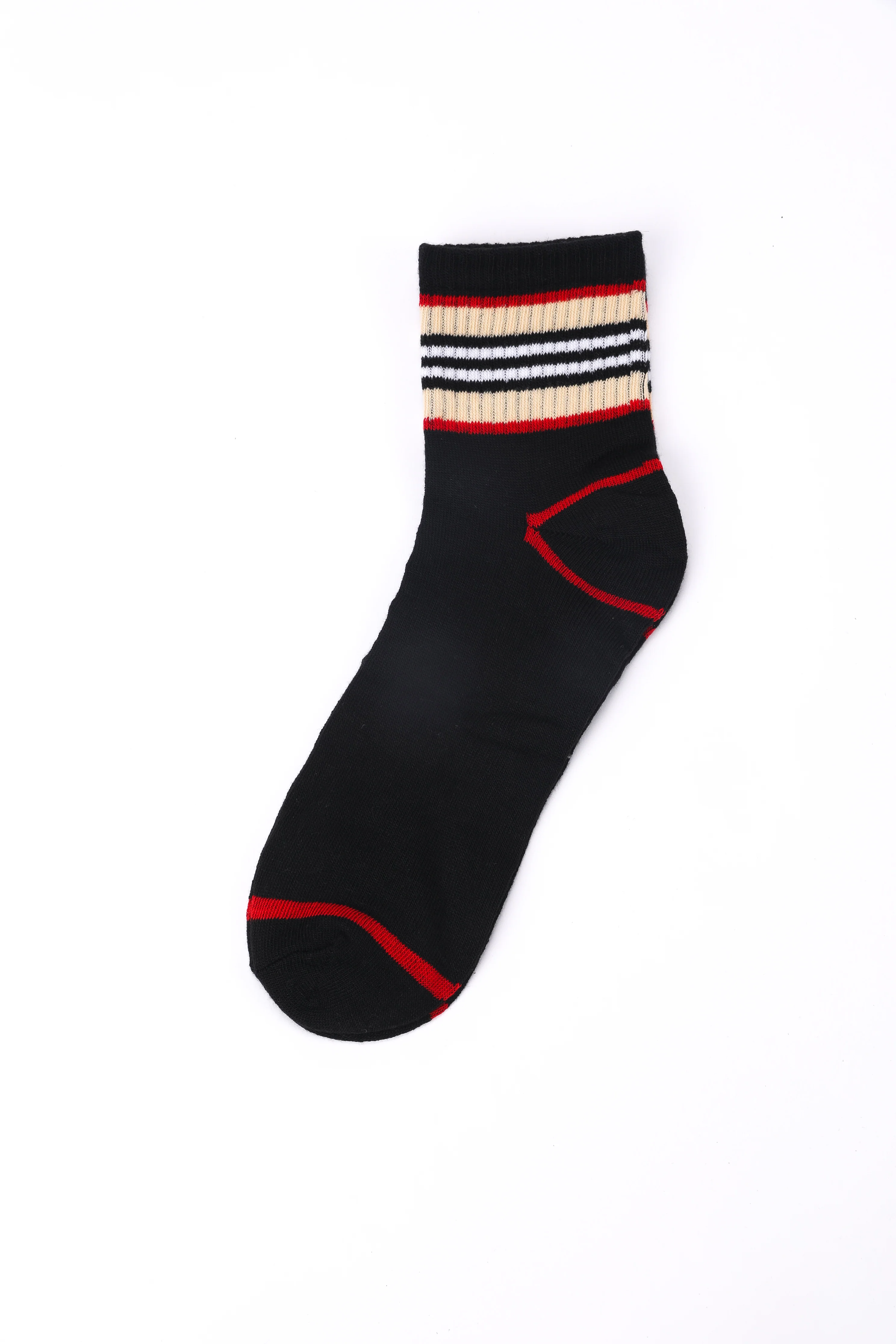 Burberry Stripe Socks Set - Set of 5 - Image 4