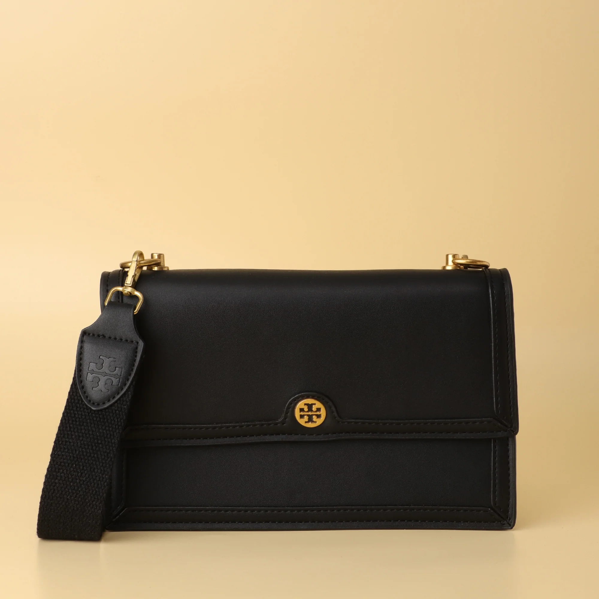 Burch Black Leather Shoulder Bag - Image 3