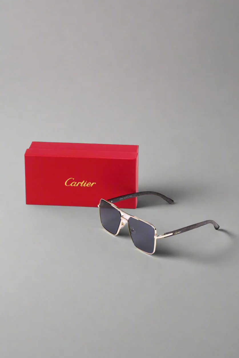 Cartier Santos Square Sunglasses - Image 2