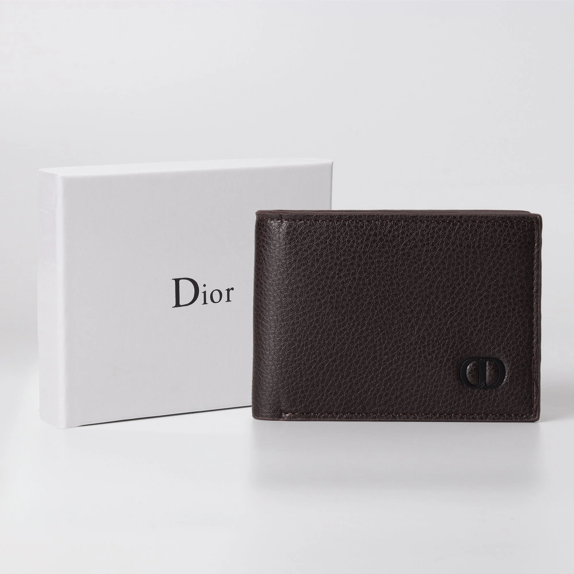 CD Classic Bifold Wallet in Espresso Brown