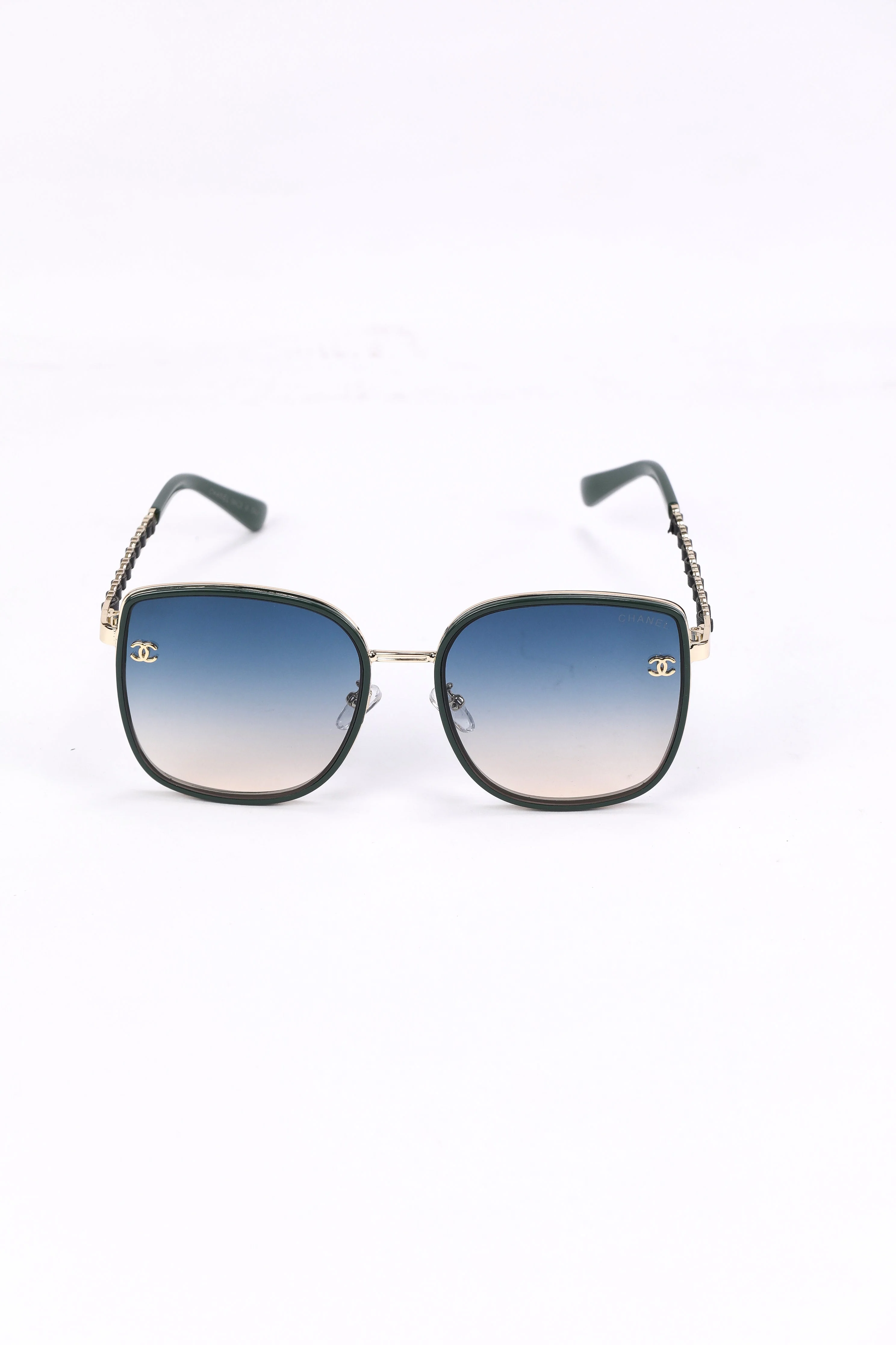Chanel Chain-Link Gradient Sunglasses - Image 3