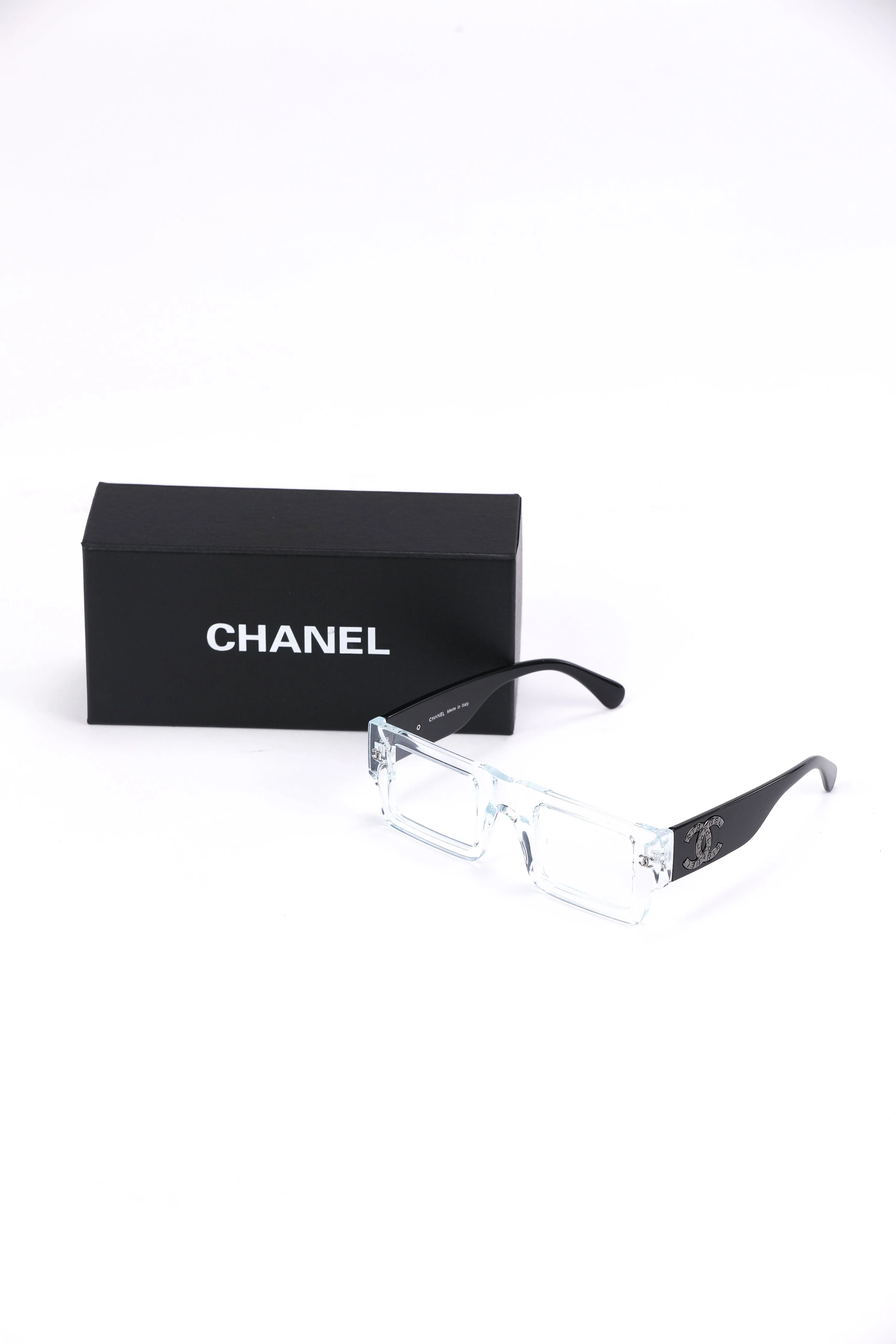 Chanel Clear Frame Optical Glasses - Image 2