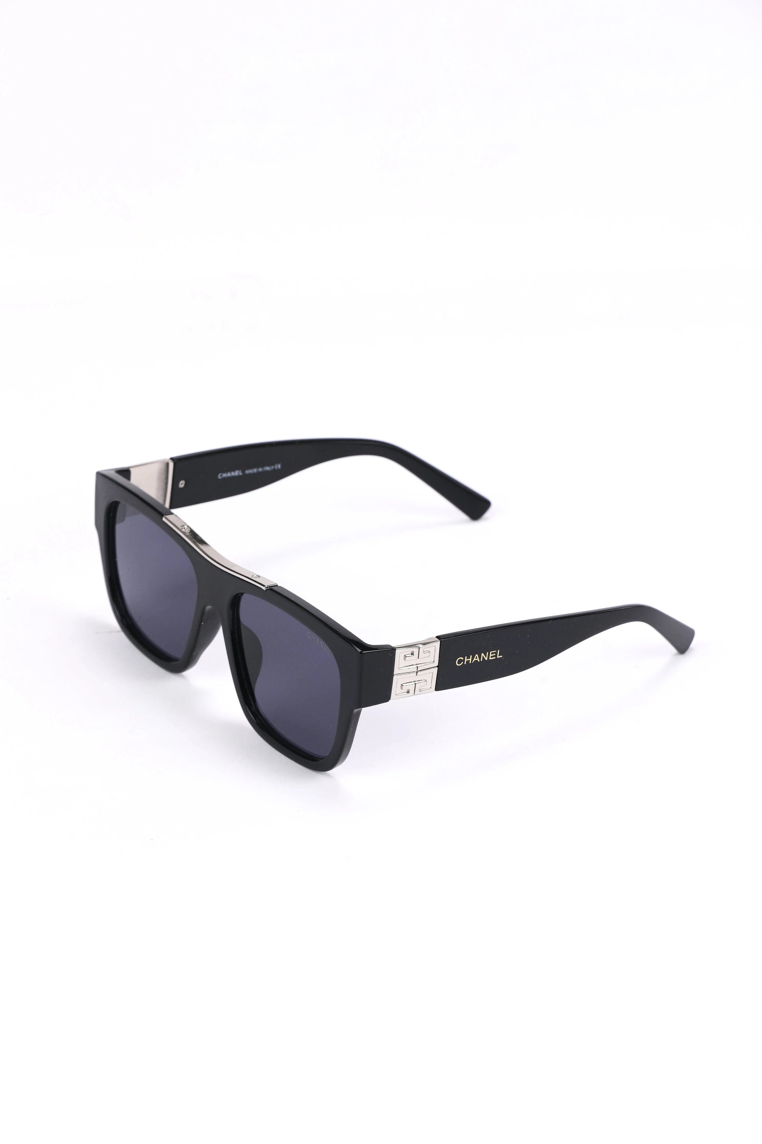 Chanel Oversized Black Square Sunglasses