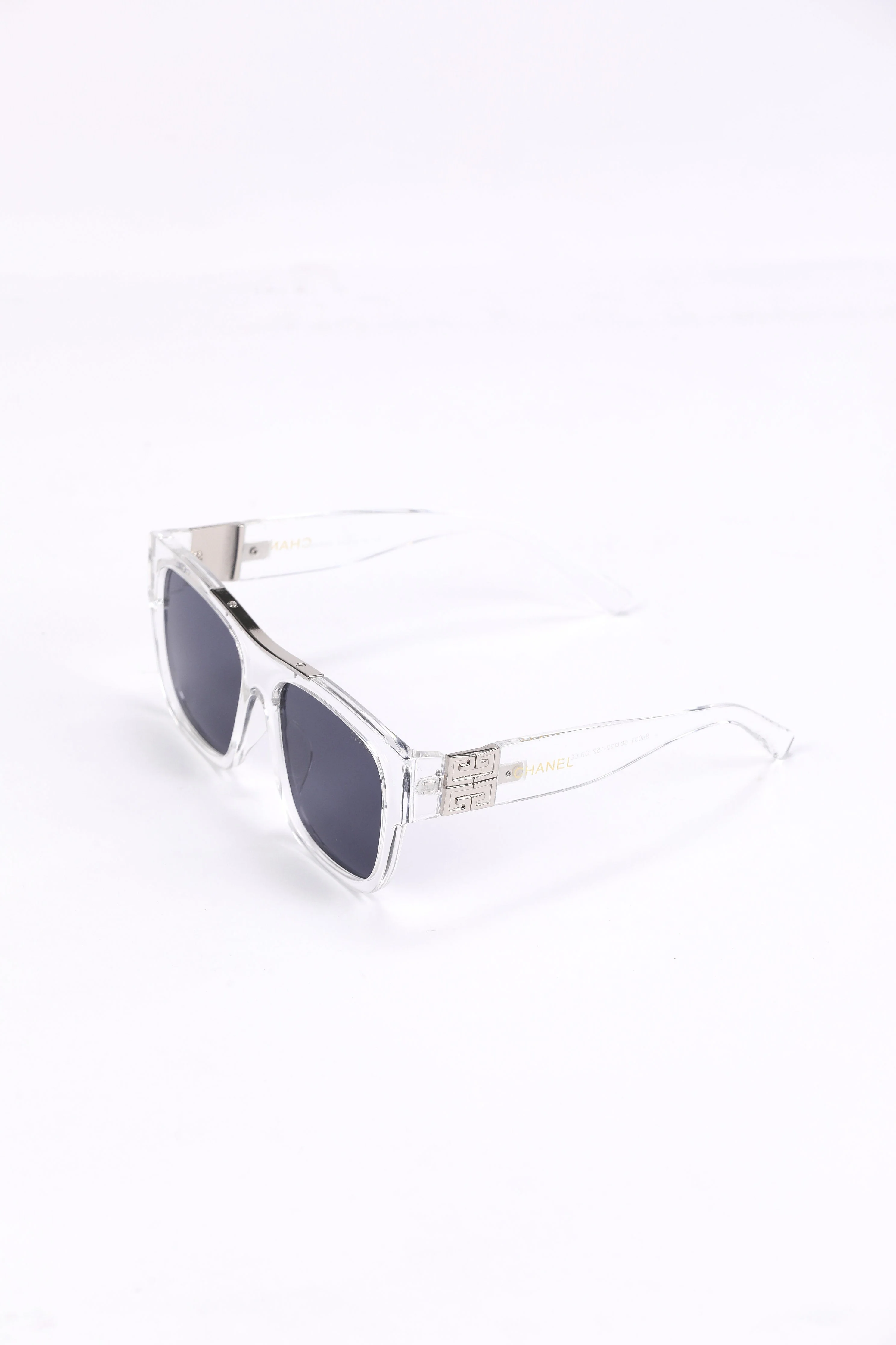 Chanel Transparent Square Sunglasses