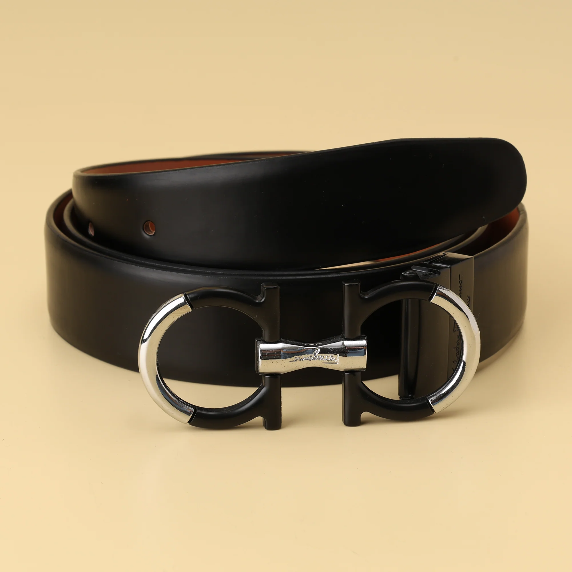 Chrome Loop Accent Belt - Image 2