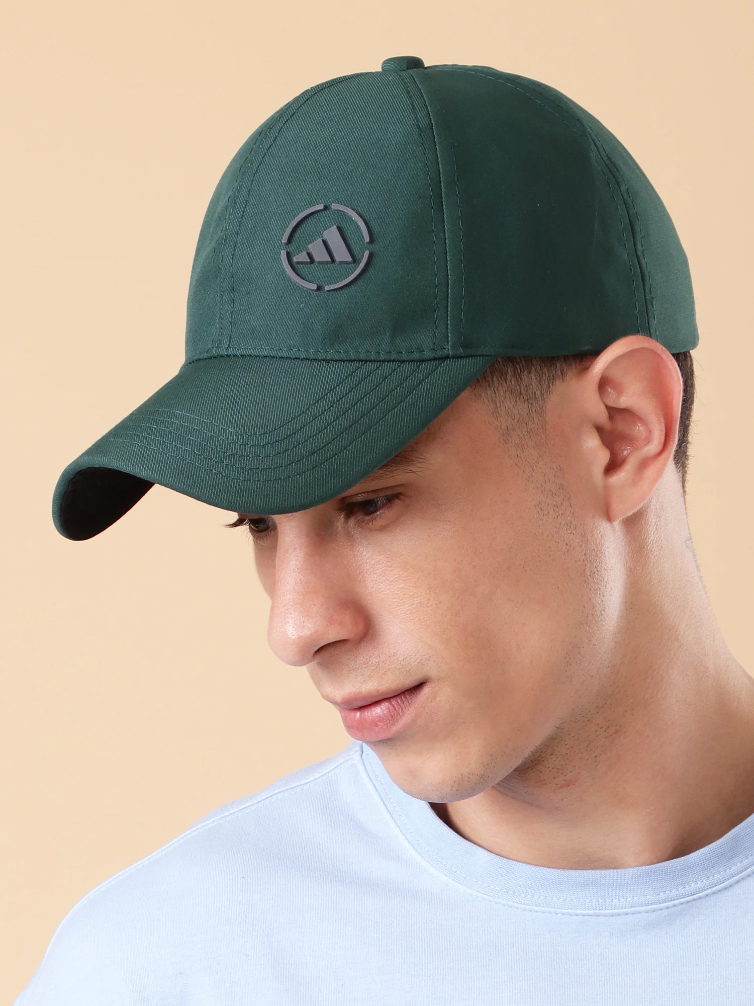 Classic Green Sports Cap – Minimal & Stylish - Image 2