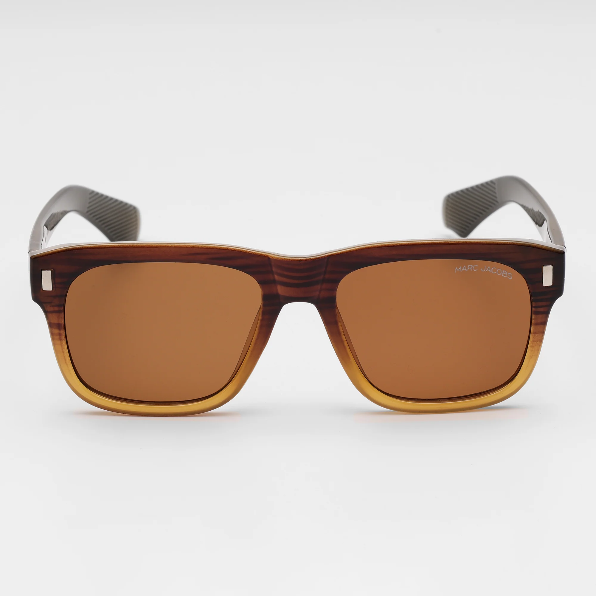Classic Havana Brown Square Sunglasses - Image 4