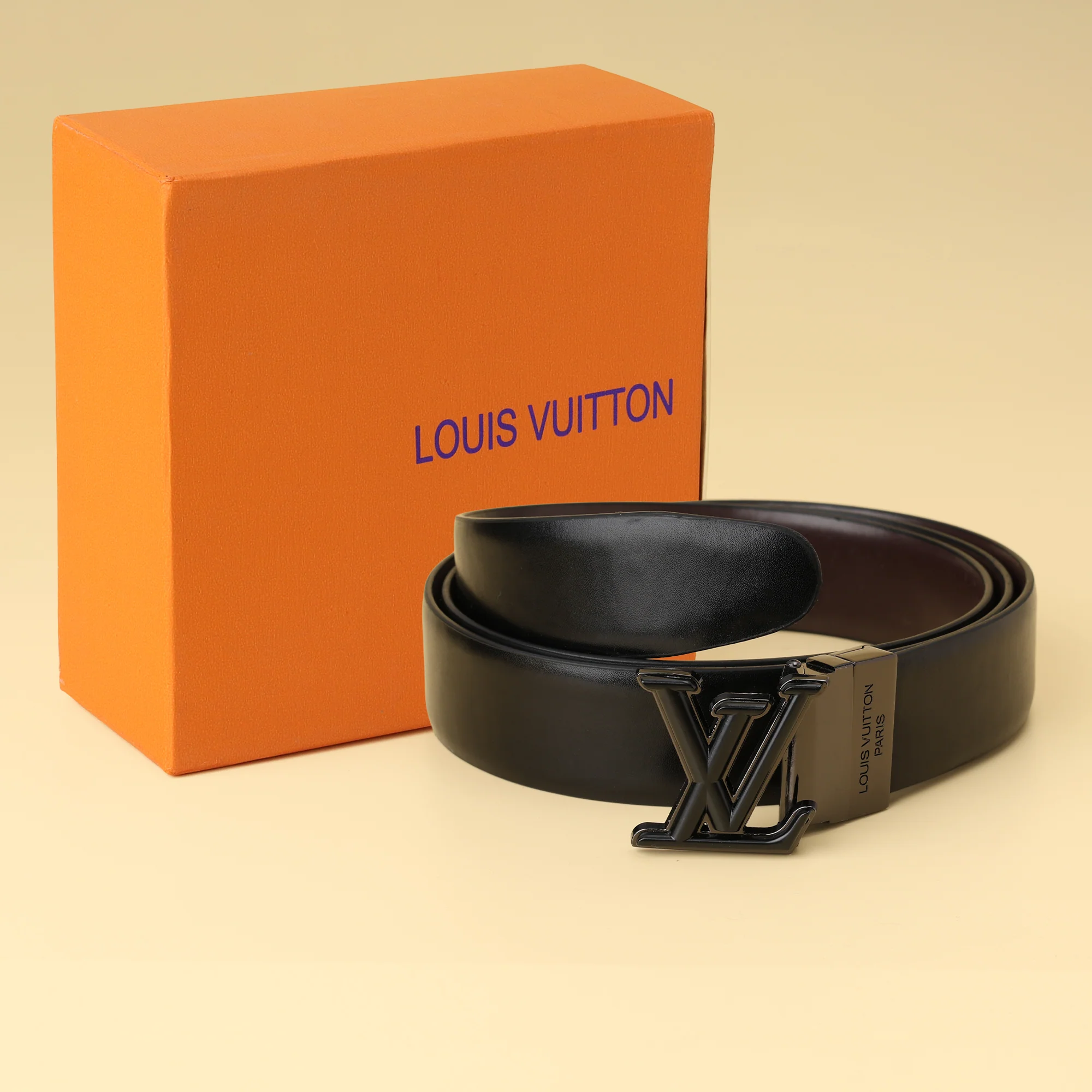 Classic Black Buck Belt - Image 2