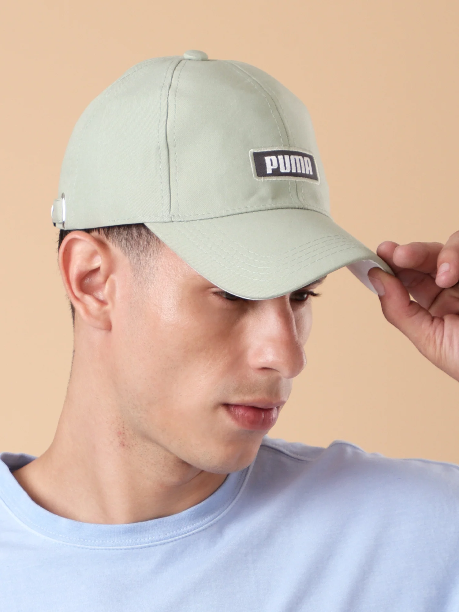 Classic Sage Green Baseball Cap - Image 3
