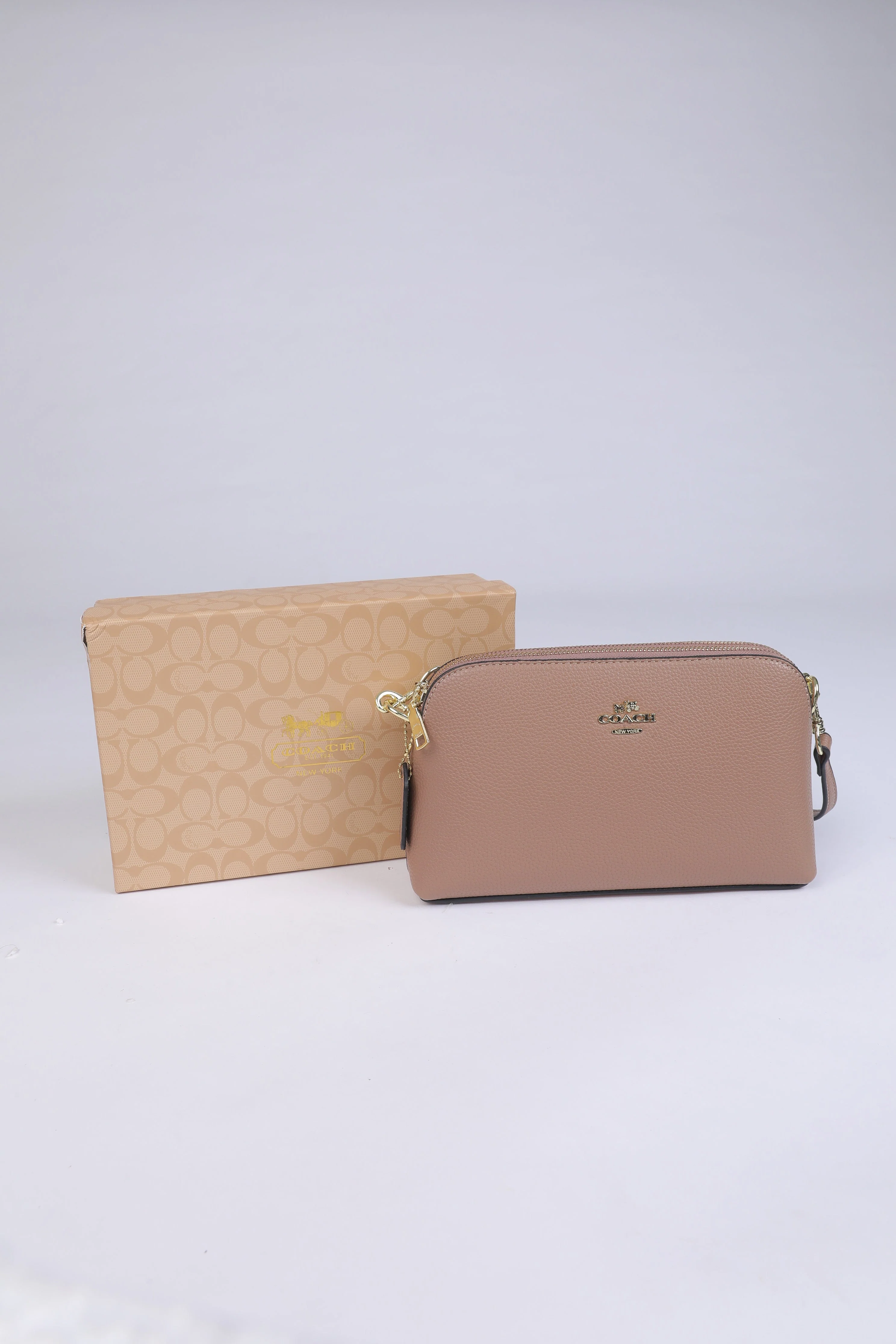 Coach Pebbled Leather Crossbody Bag - Image 2