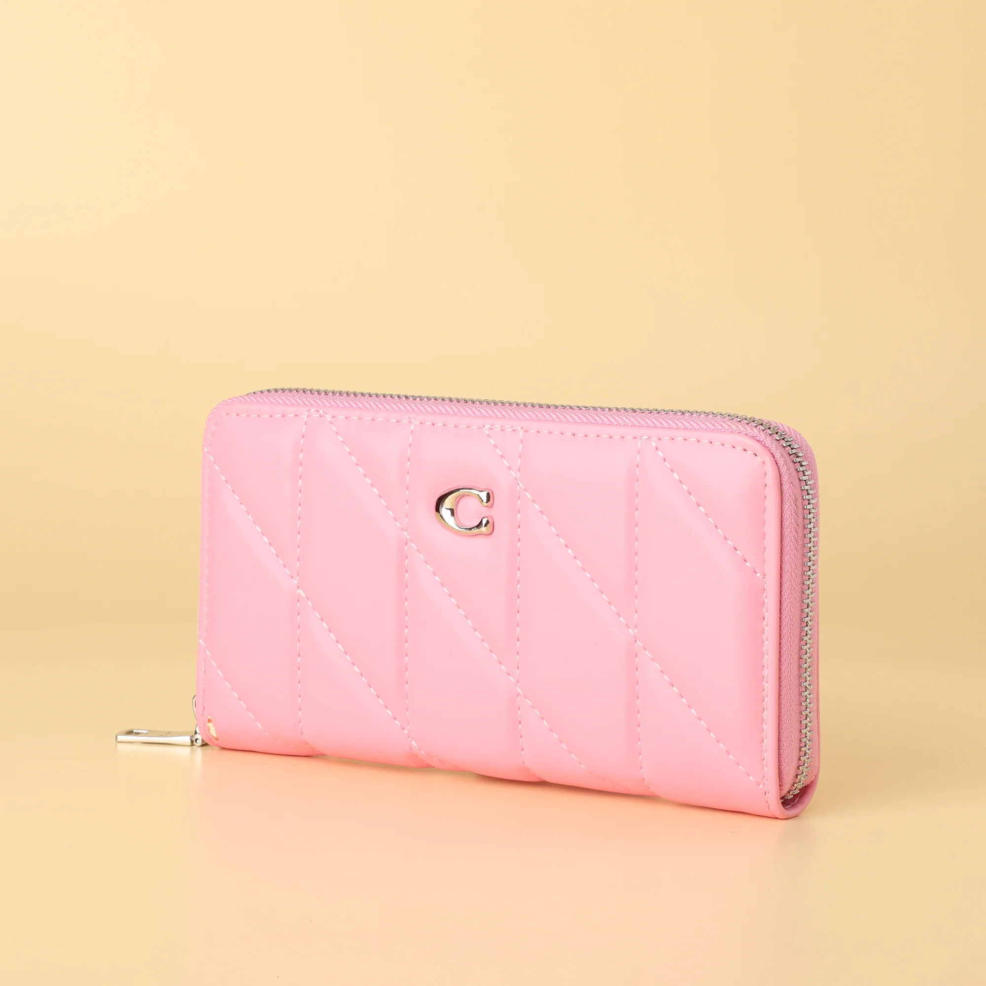Coach Quilted Zip-Around Wallet - Image 4