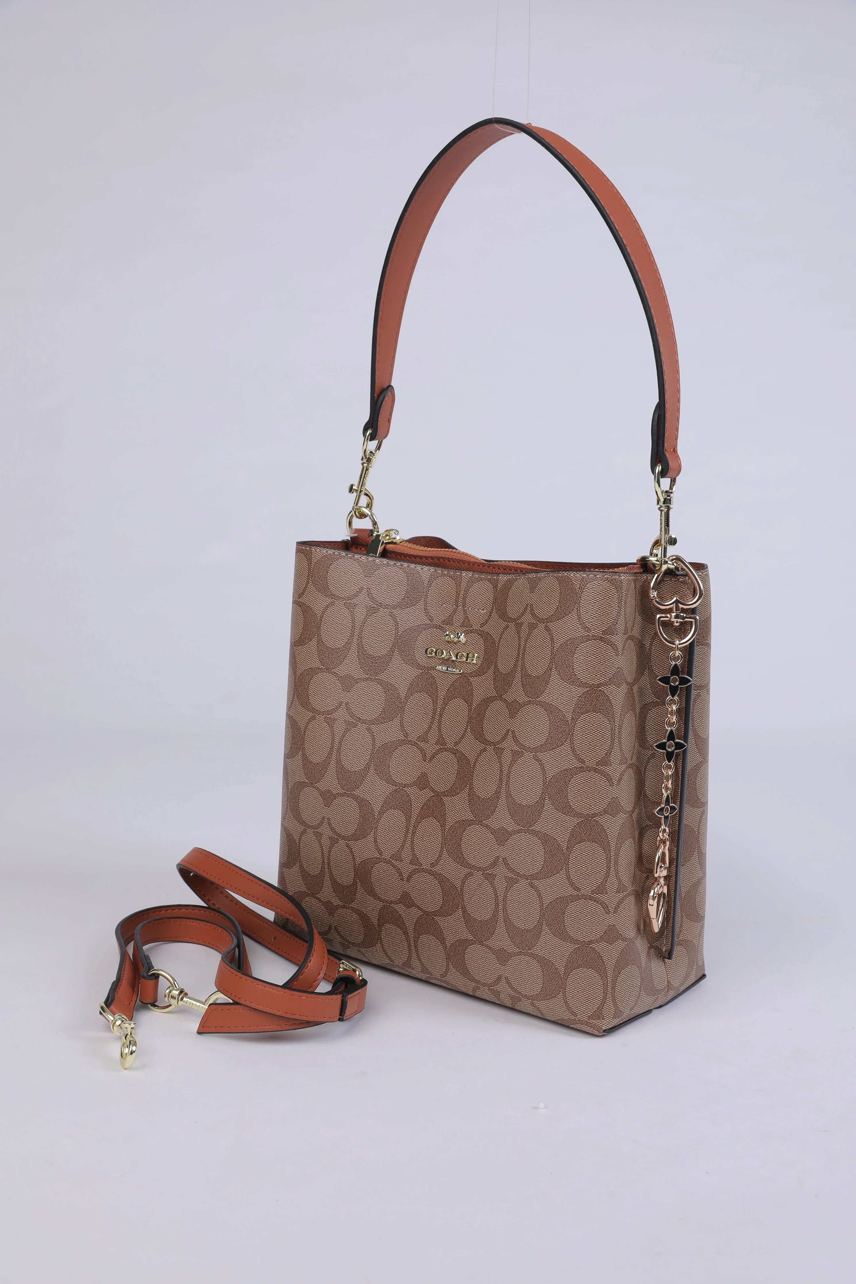 Coach Signature Canvas City Tote