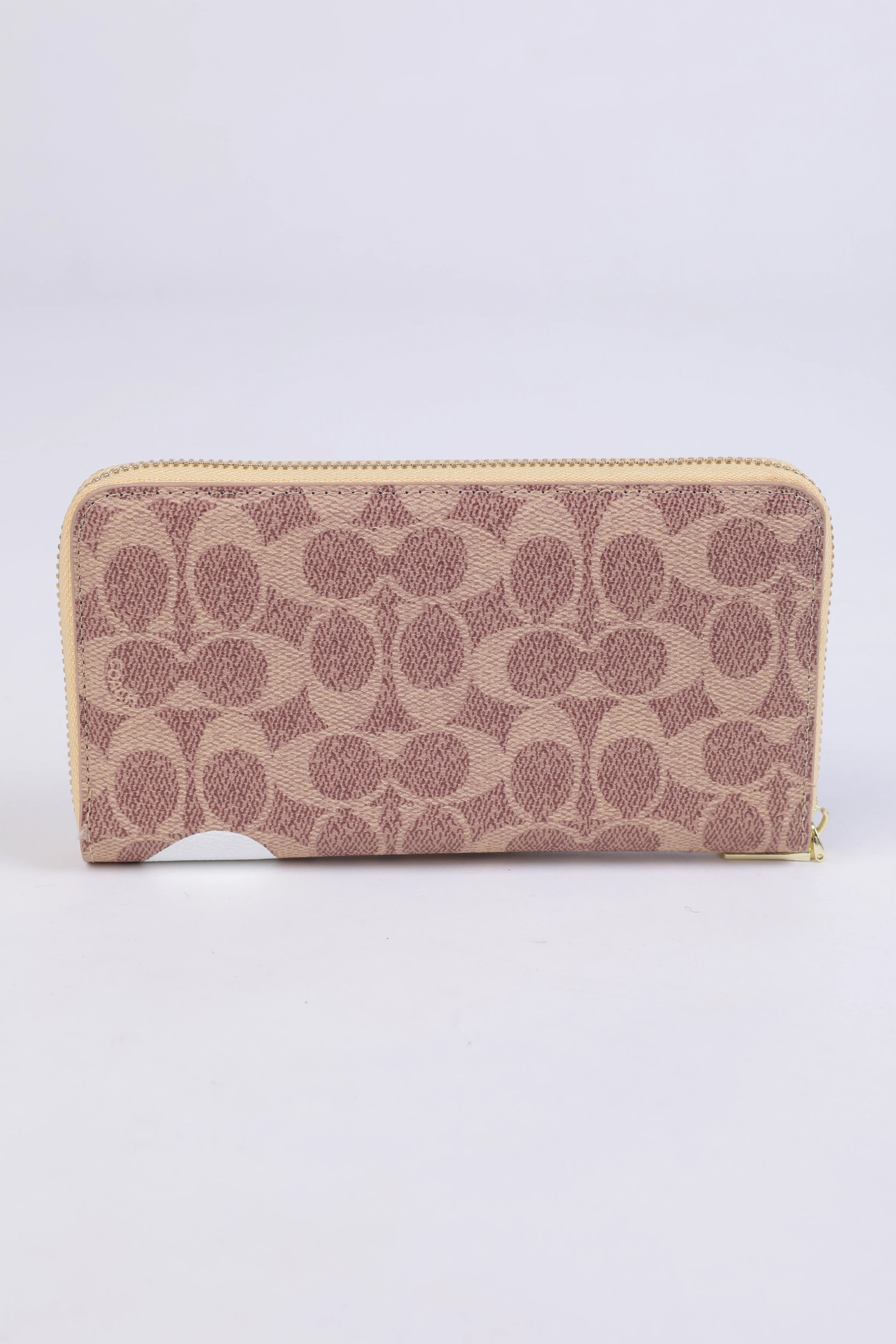 Coach Signature Floral Zip-Around Wallet - Image 2