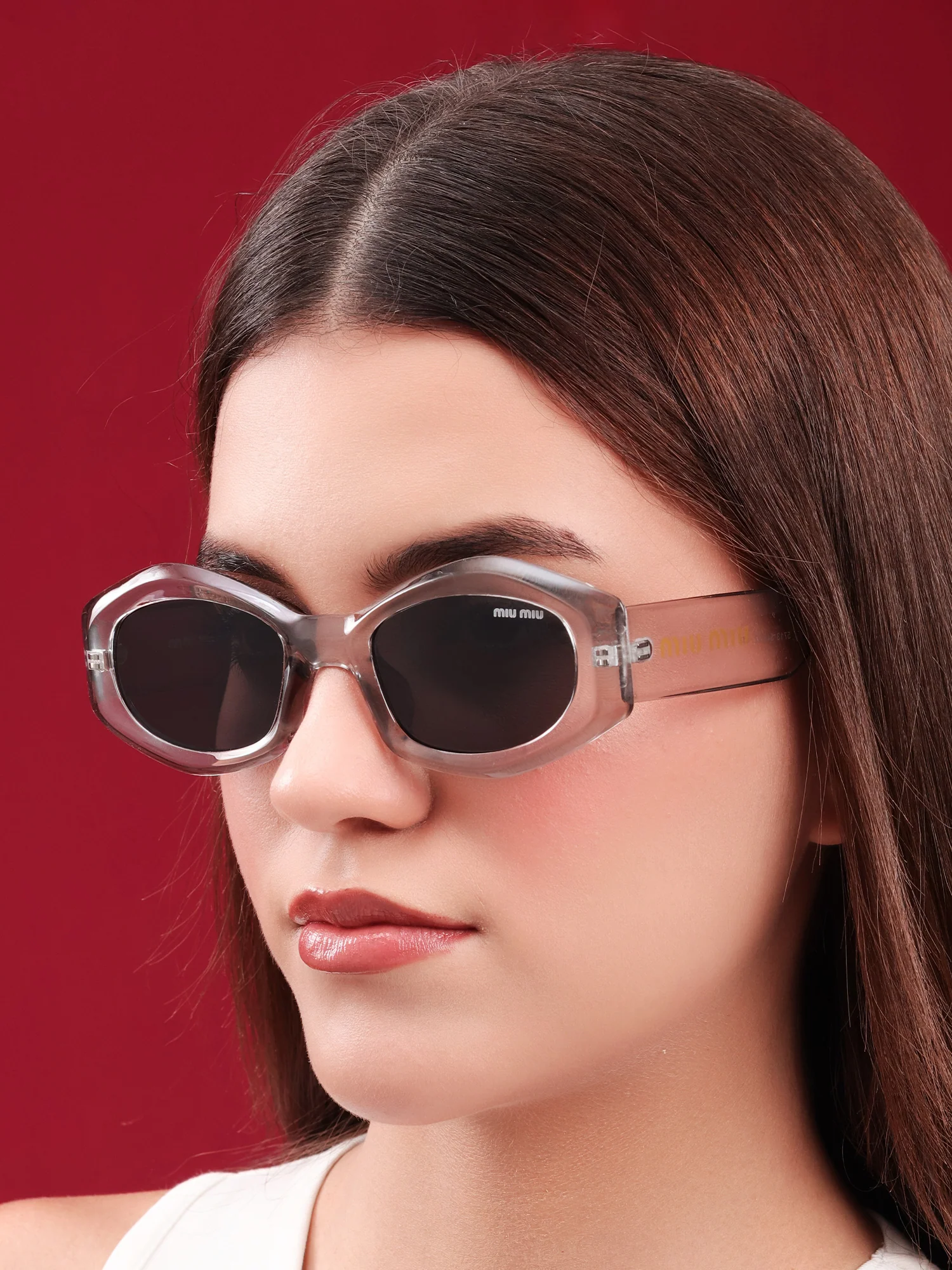 Crystal Cat-Eye Sunglasses - Image 3