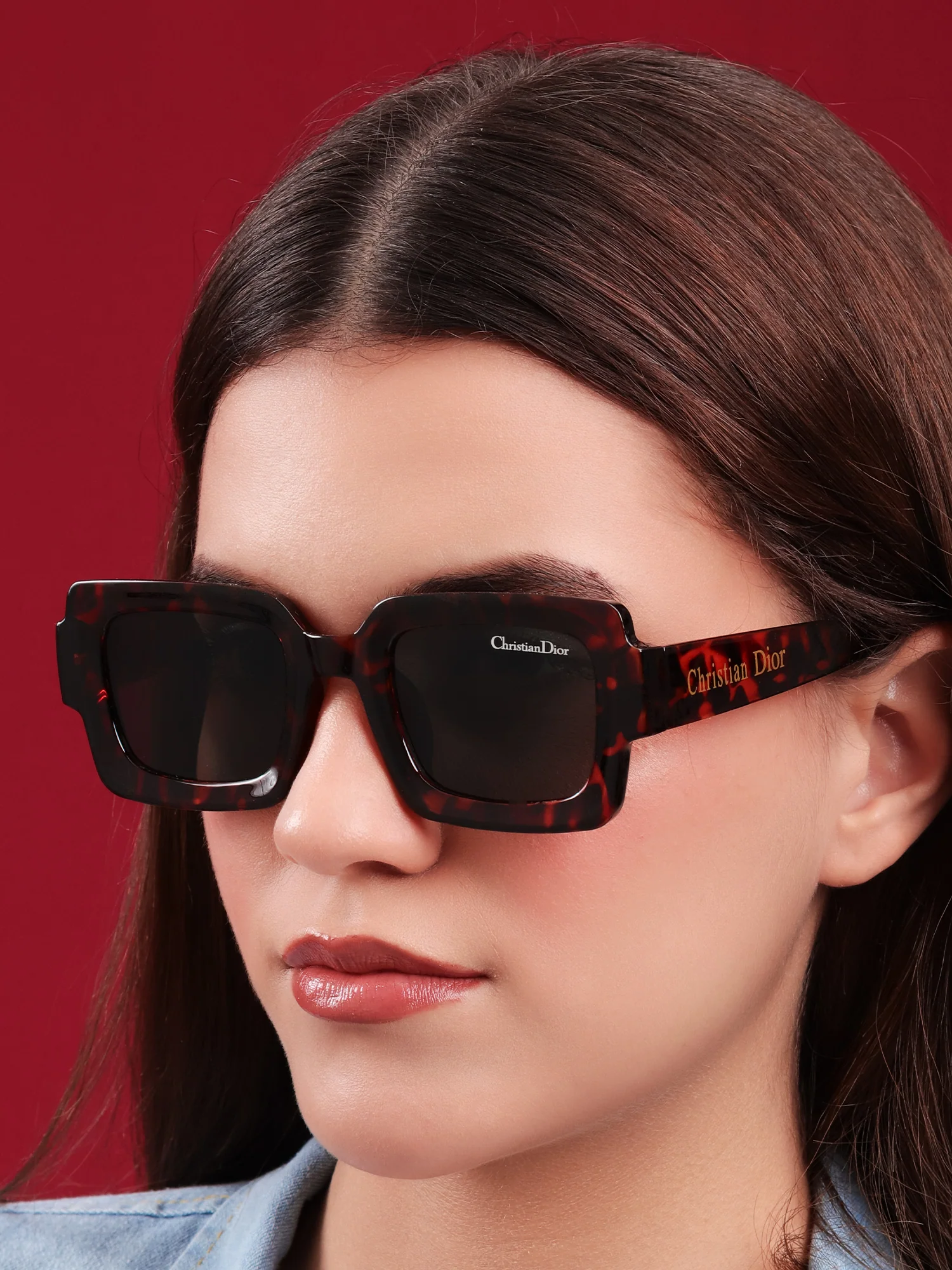 Dior Havana Square Sunglasses - Image 3