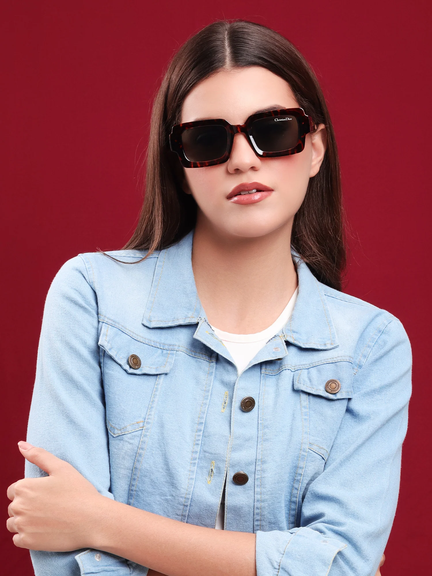 Dior Havana Square Sunglasses - Image 4