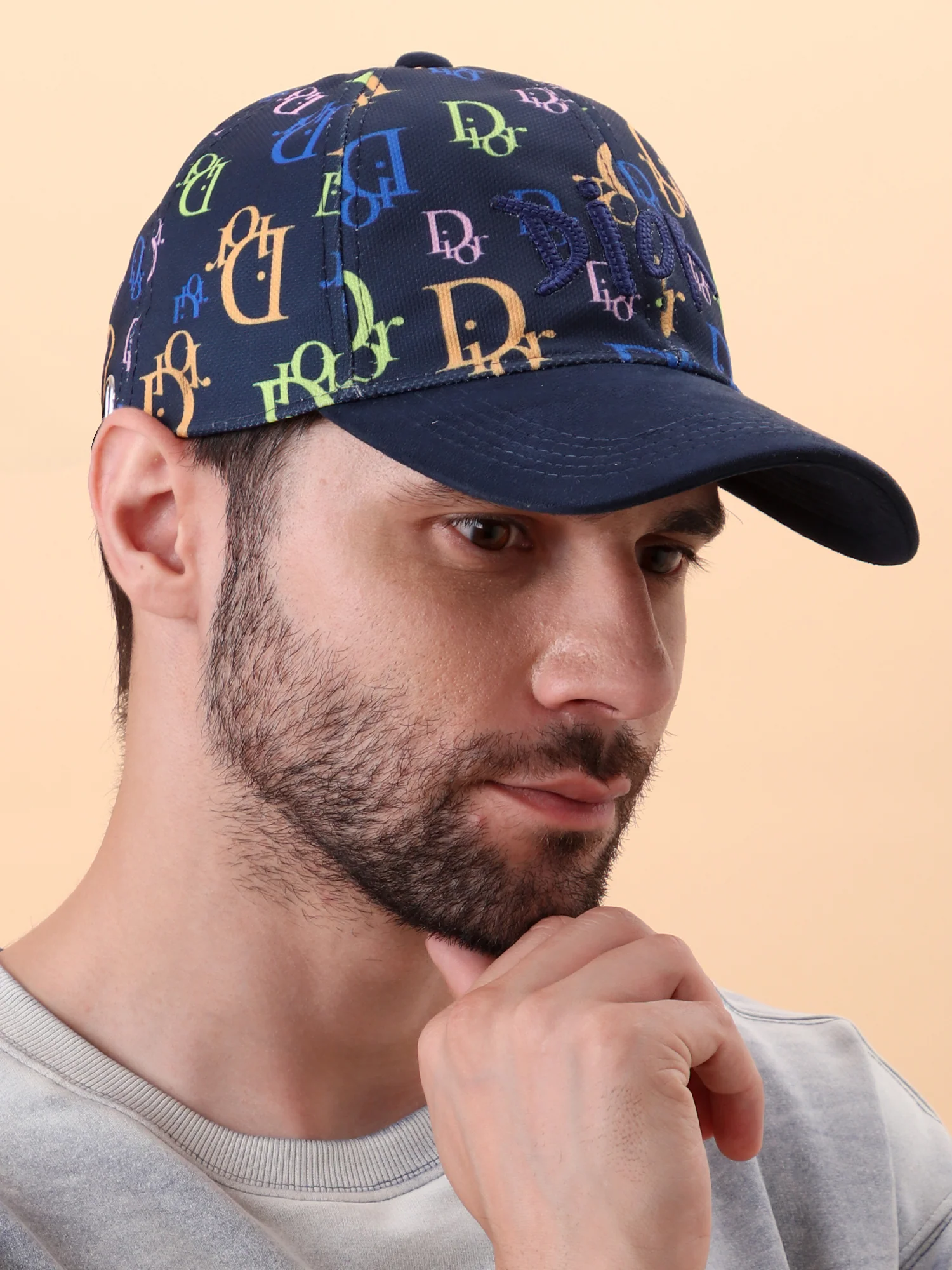 Dior  Print Cap - Image 3