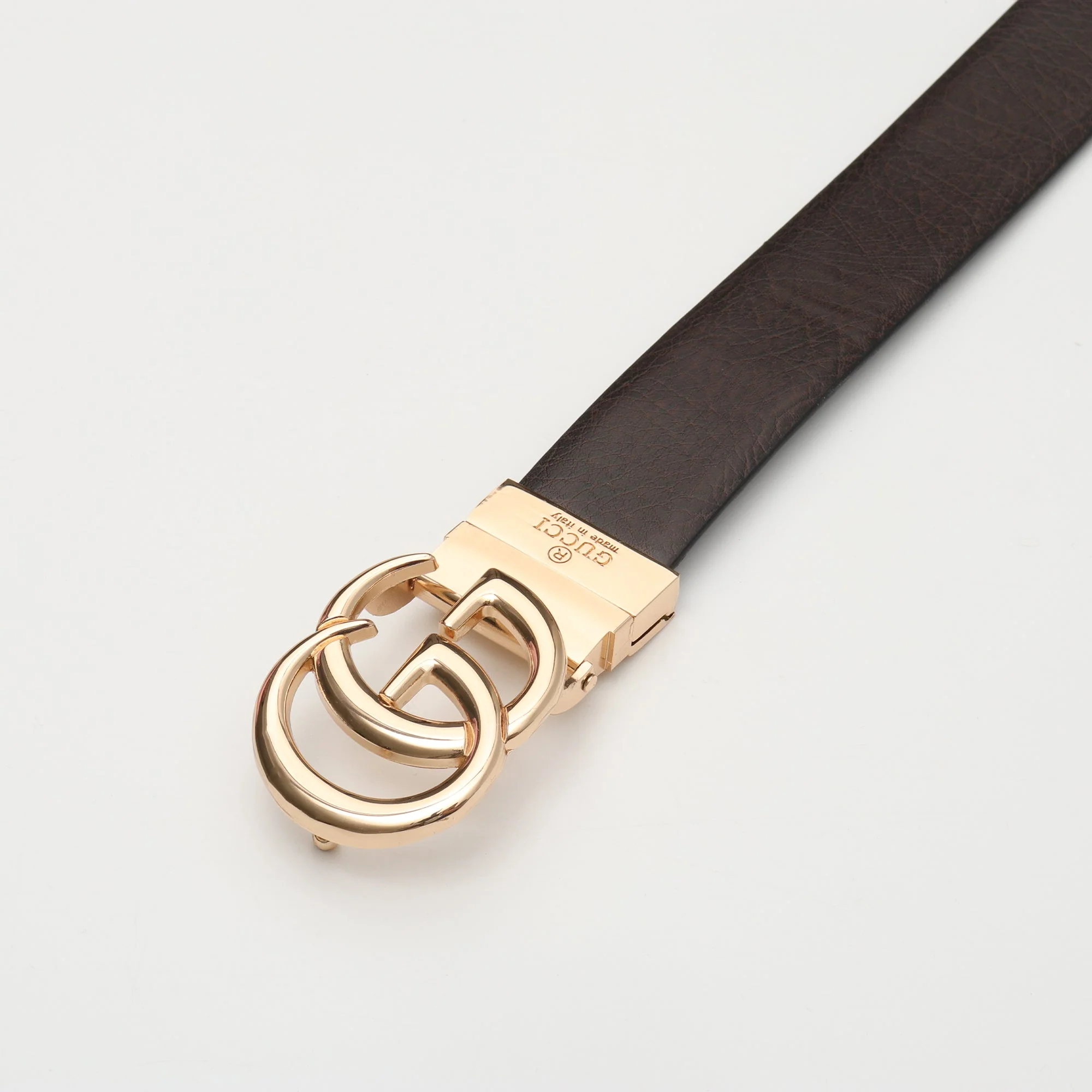 Double G Iconic Leather Belt