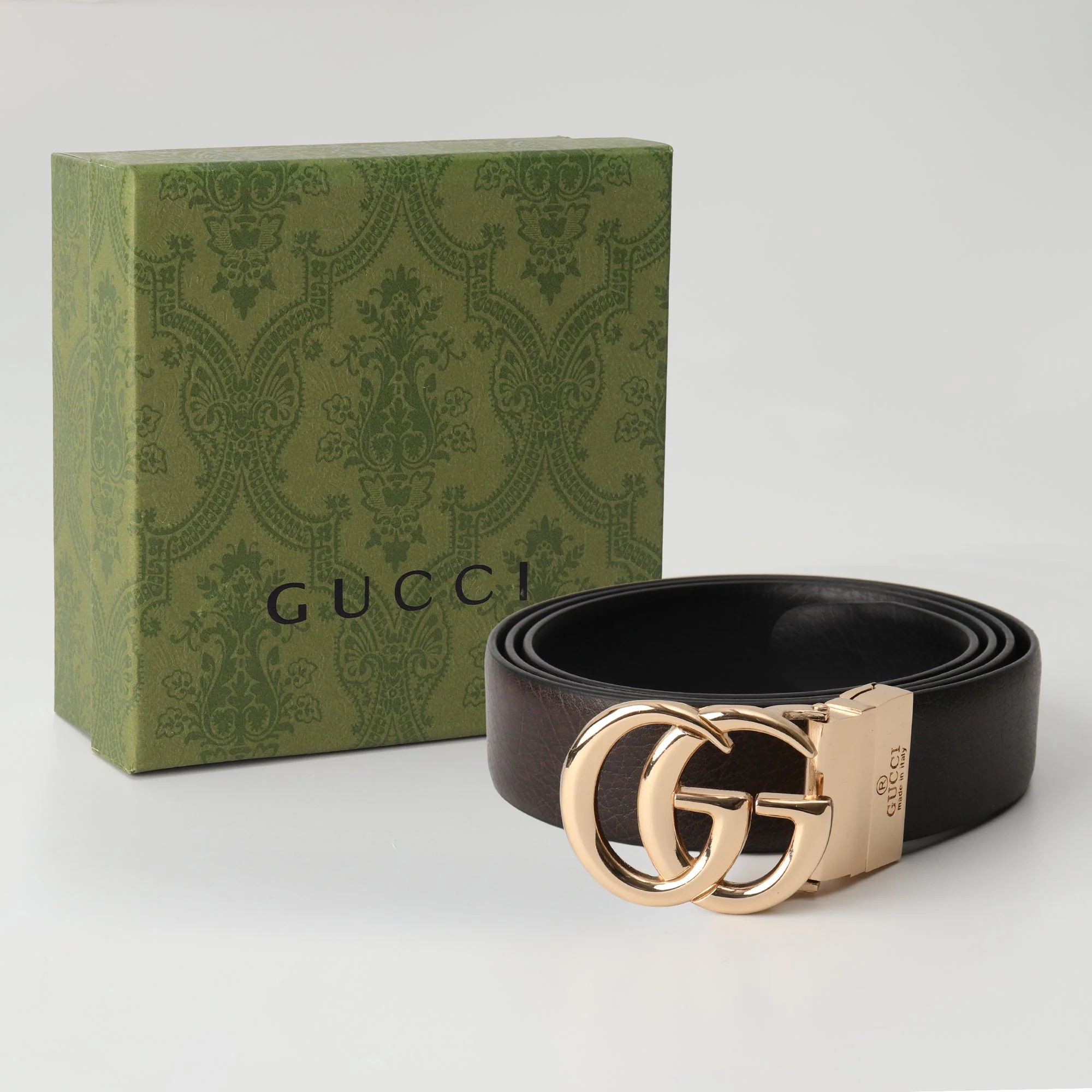 Double G Iconic Leather Belt - Image 2