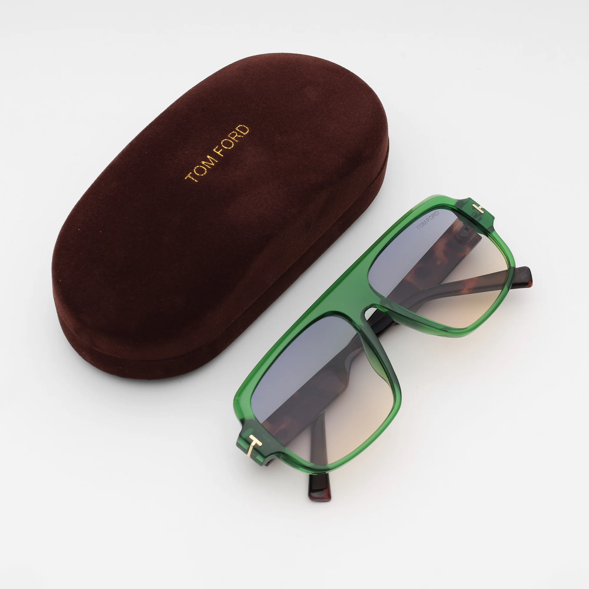 Emerald Fade Navigator Sunglasses - Image 2