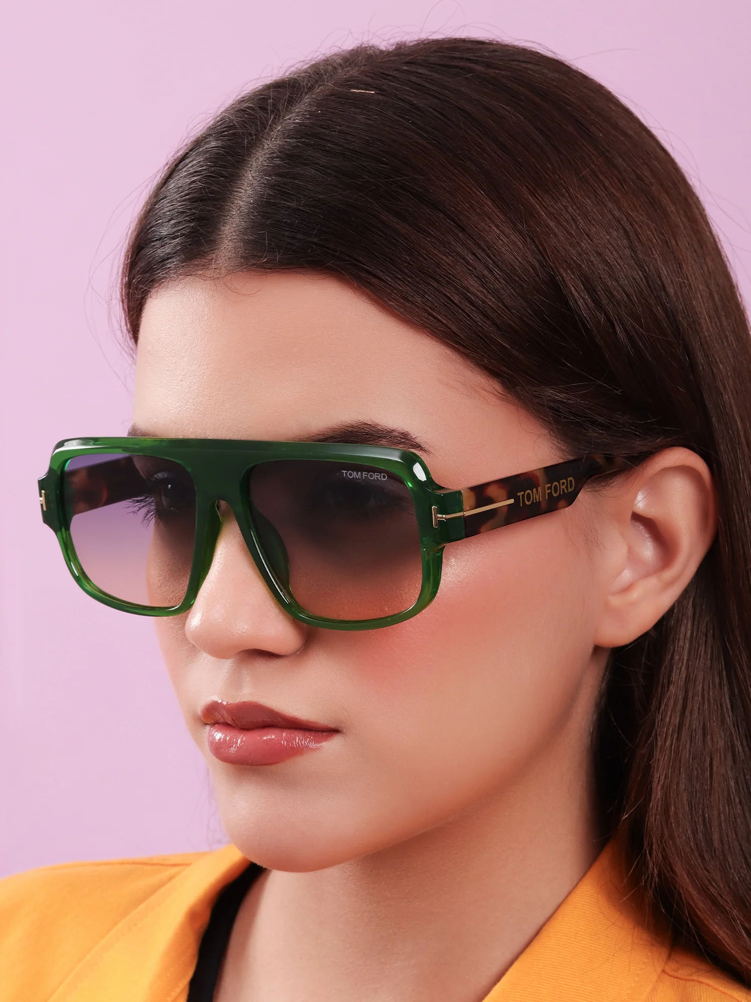 Emerald Fade Navigator Sunglasses - Image 4
