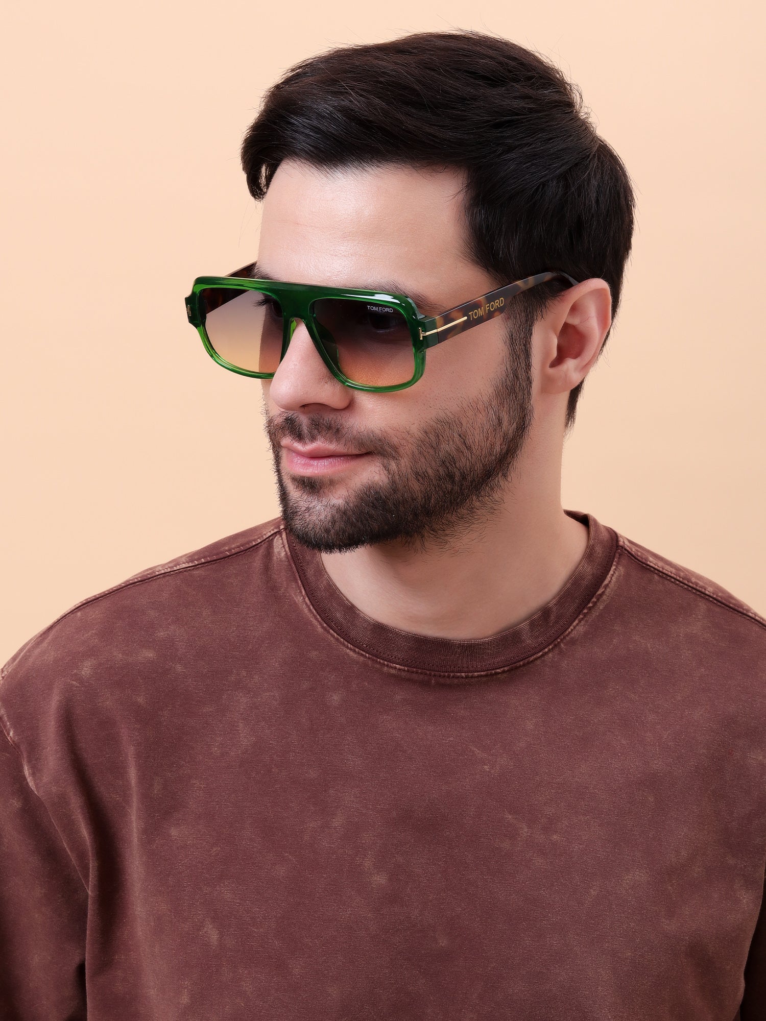 Emerald Fade Navigator Sunglasses - Image 8