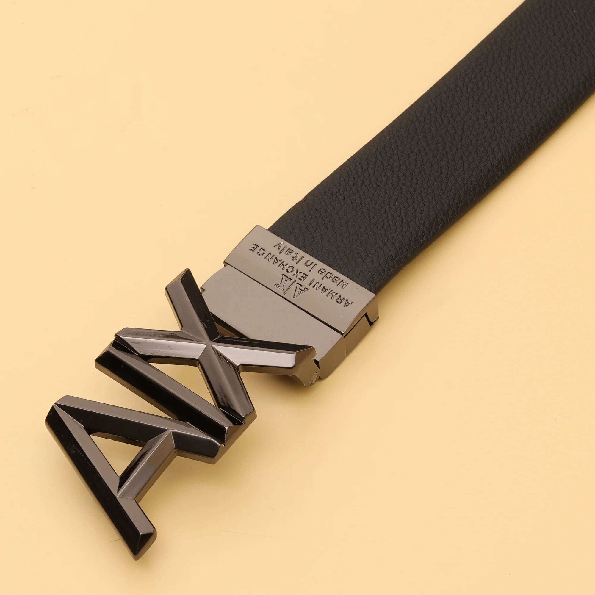Exchange Logo  Leather Belt