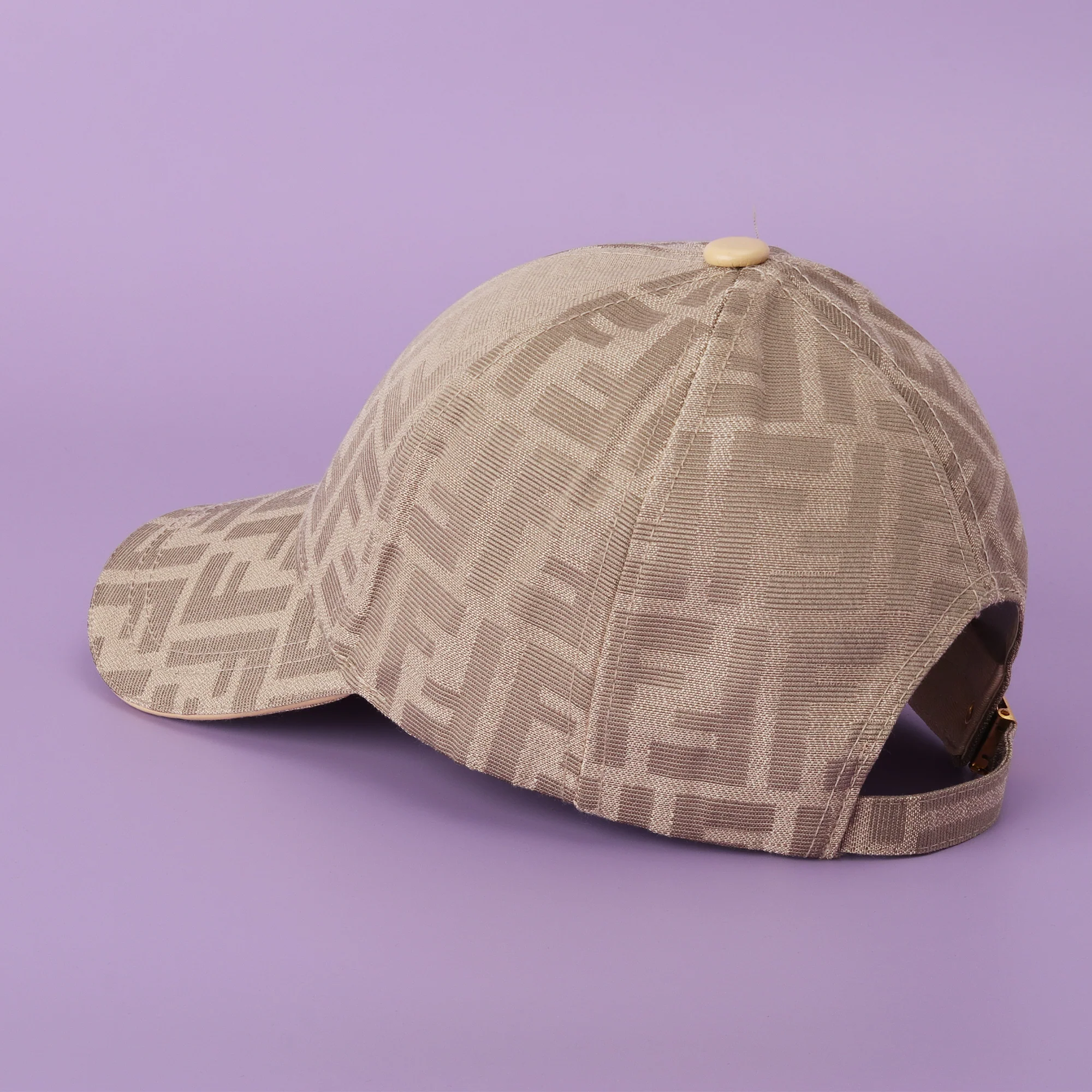 Fendi Beige Cap - Image 3