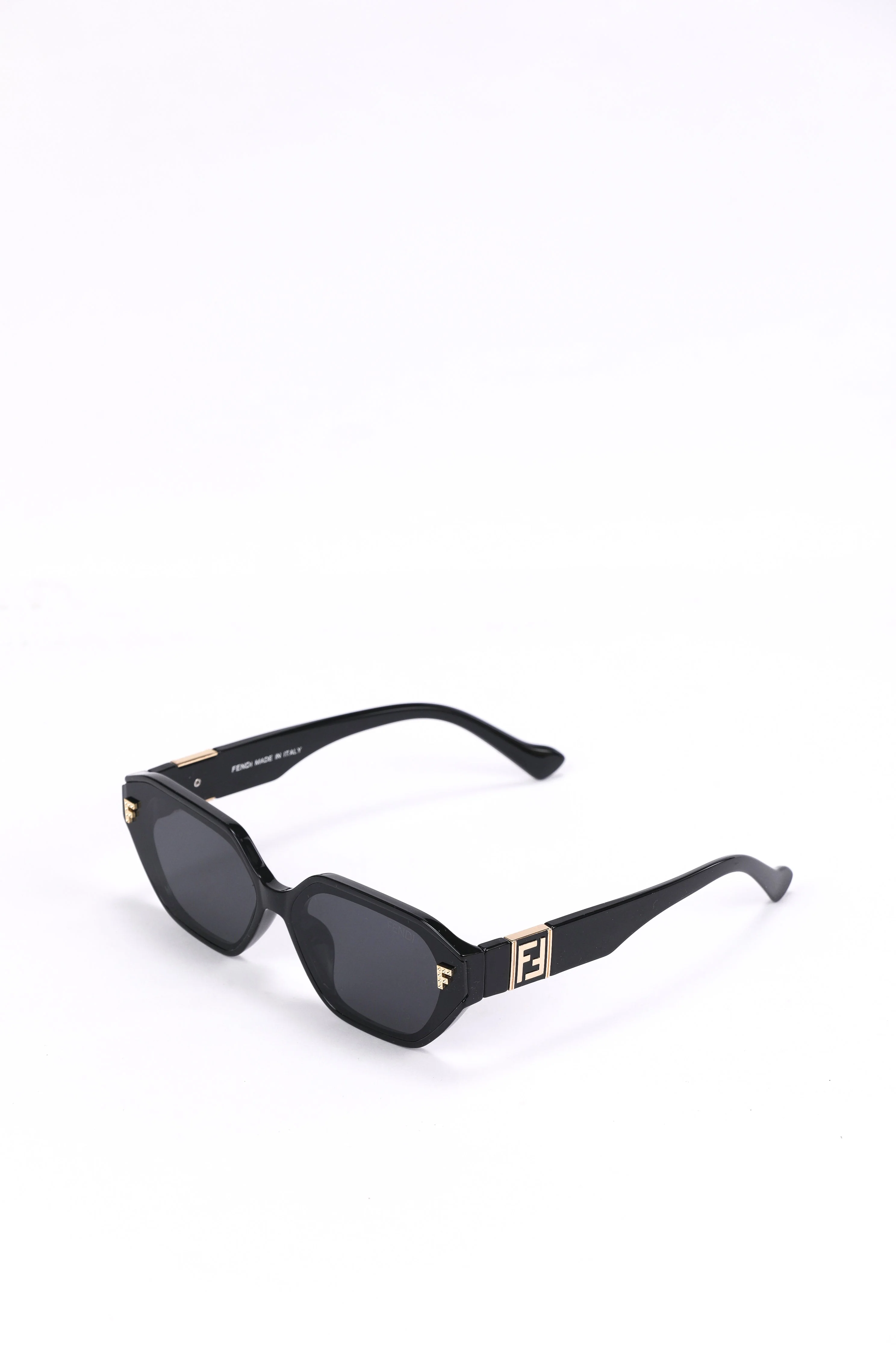 Fendi Black Cat-Eye Sunglasses
