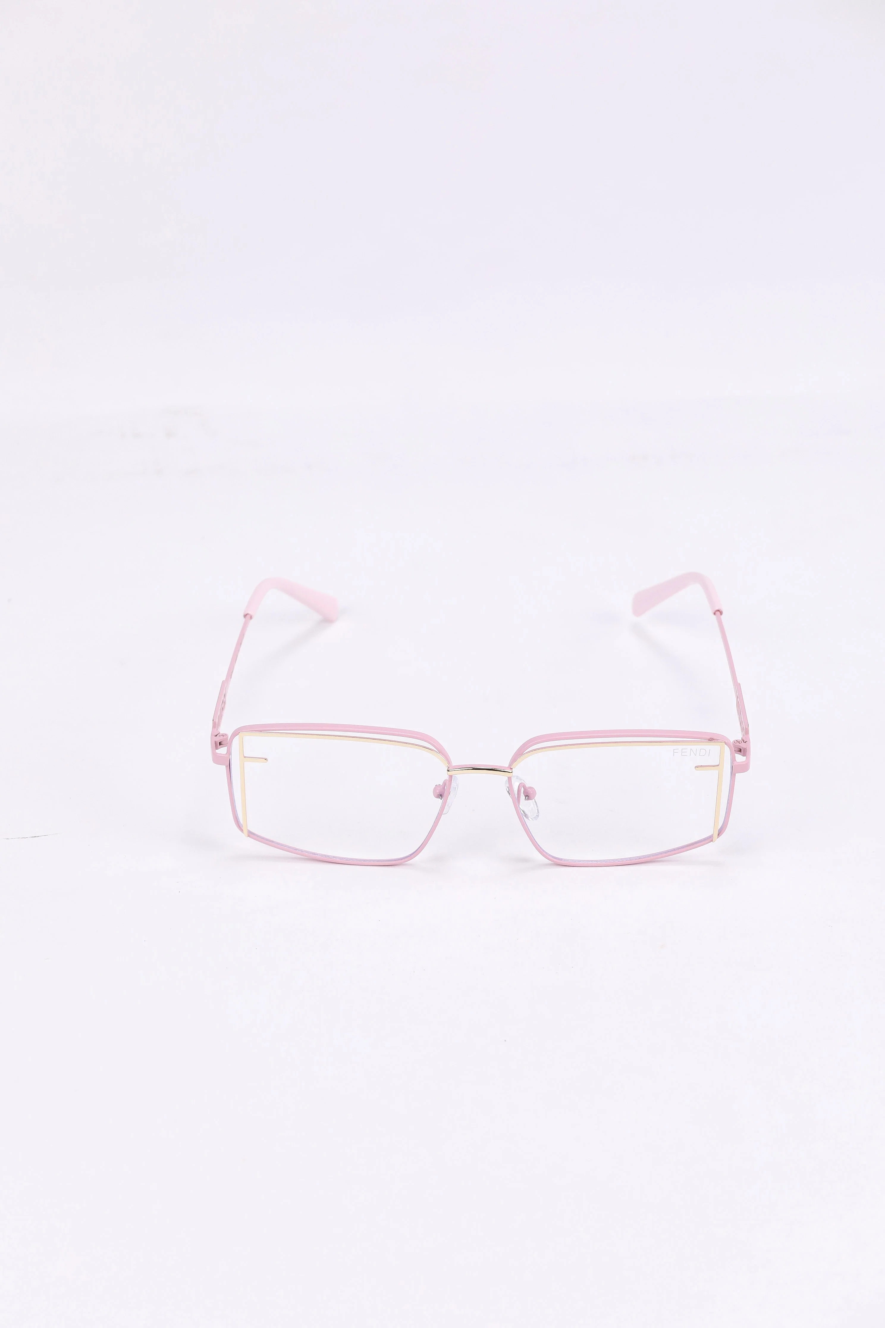 Fendi Pink Aviator Optical Glasses - Image 3