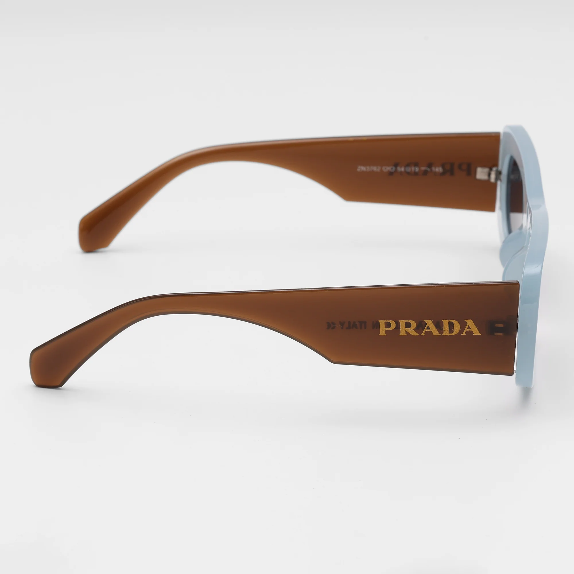Glacier Blue Rectangle Sunglasses - Image 6