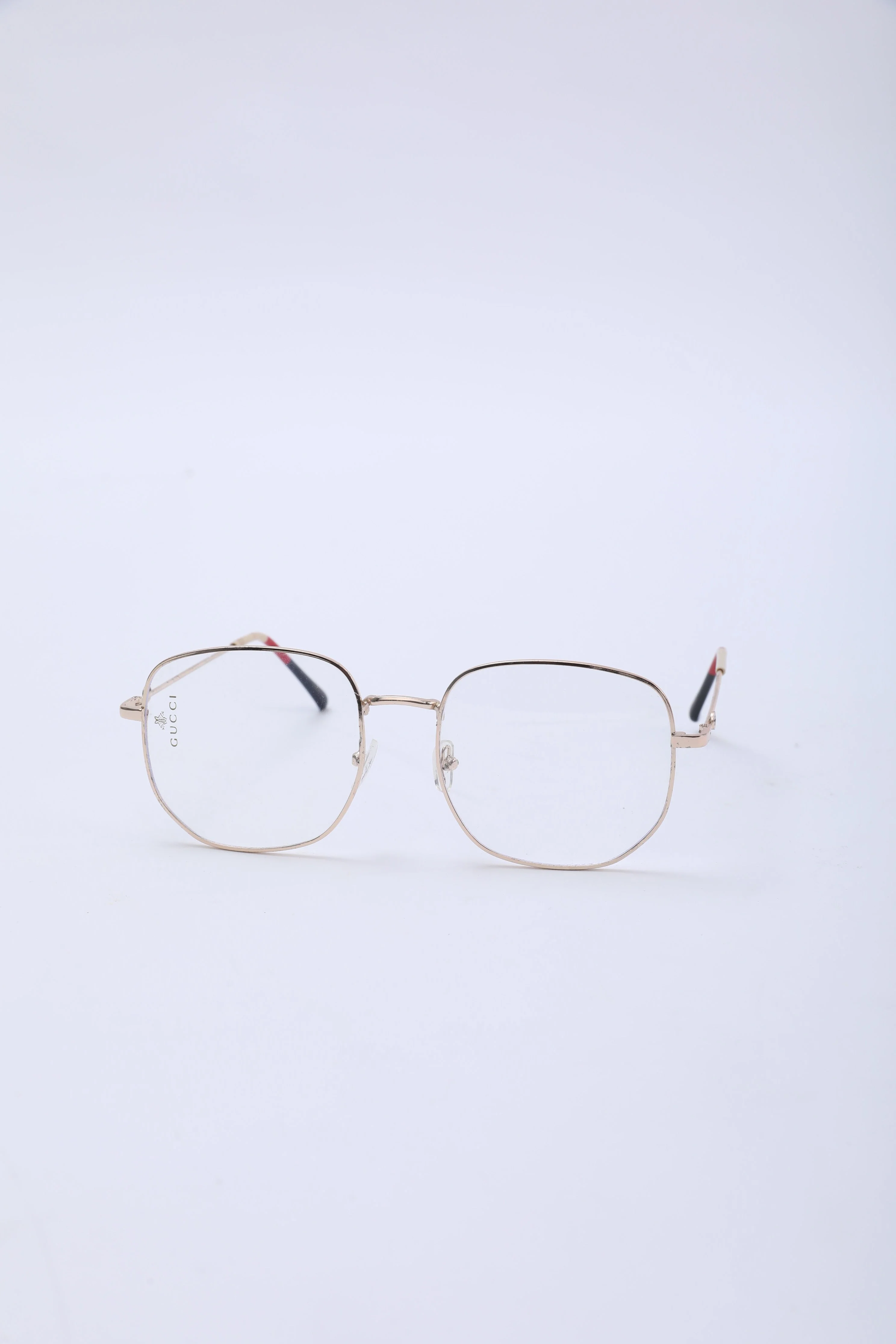 Gucci Luxe Gold Aviator Glasses - Image 3