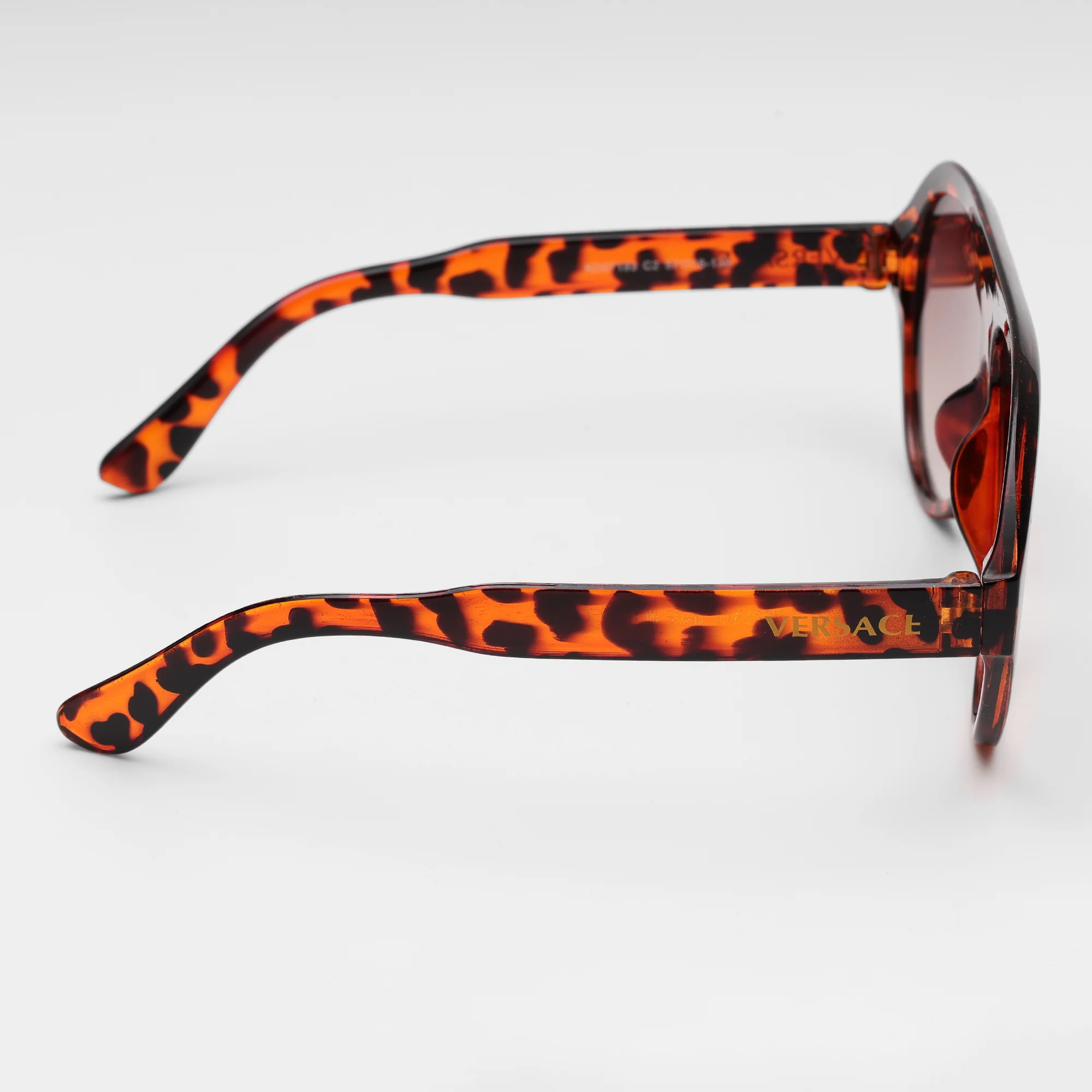 Havana Luxe Oversized Sunglasses - Image 6