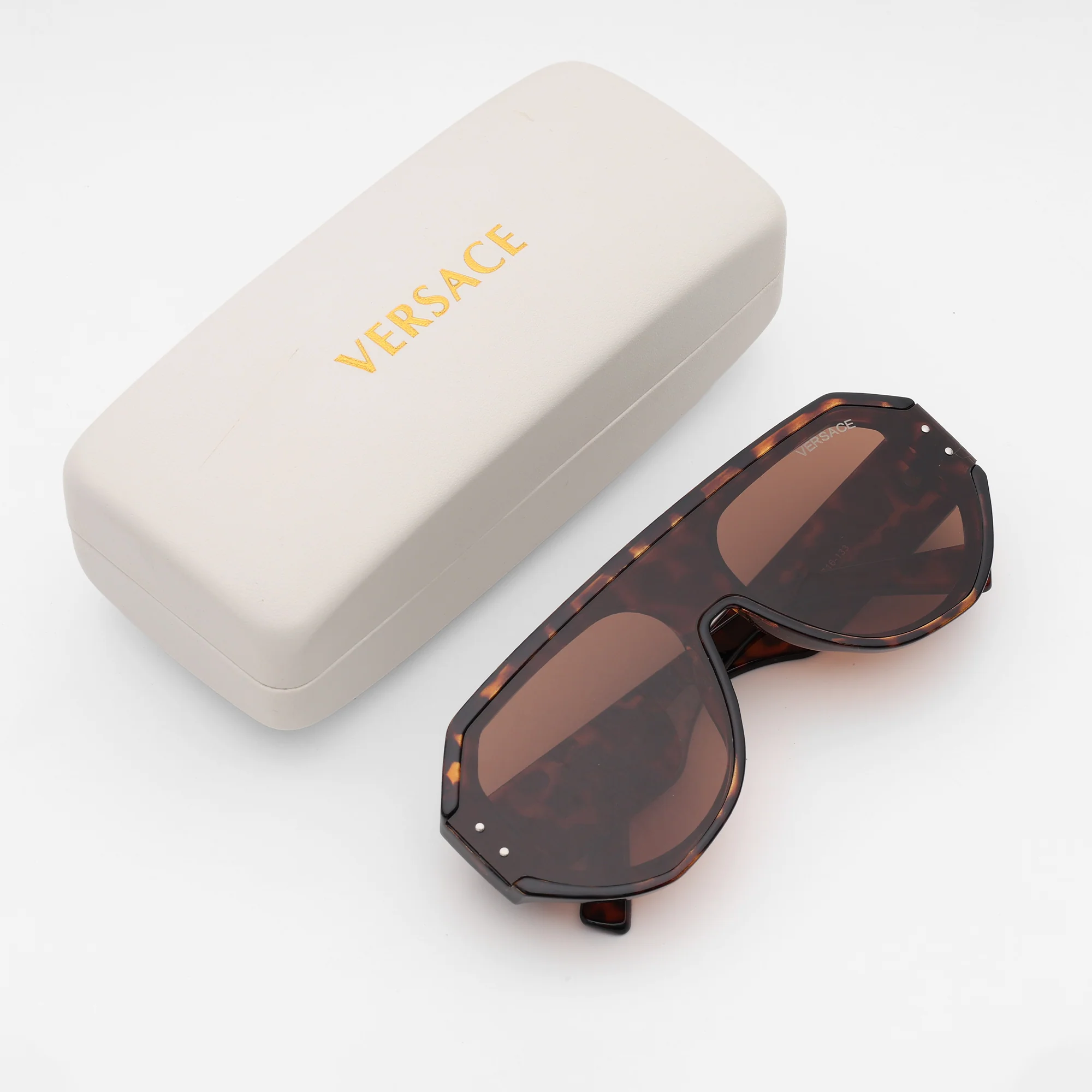 Havana Shield Sunglasses - Image 2