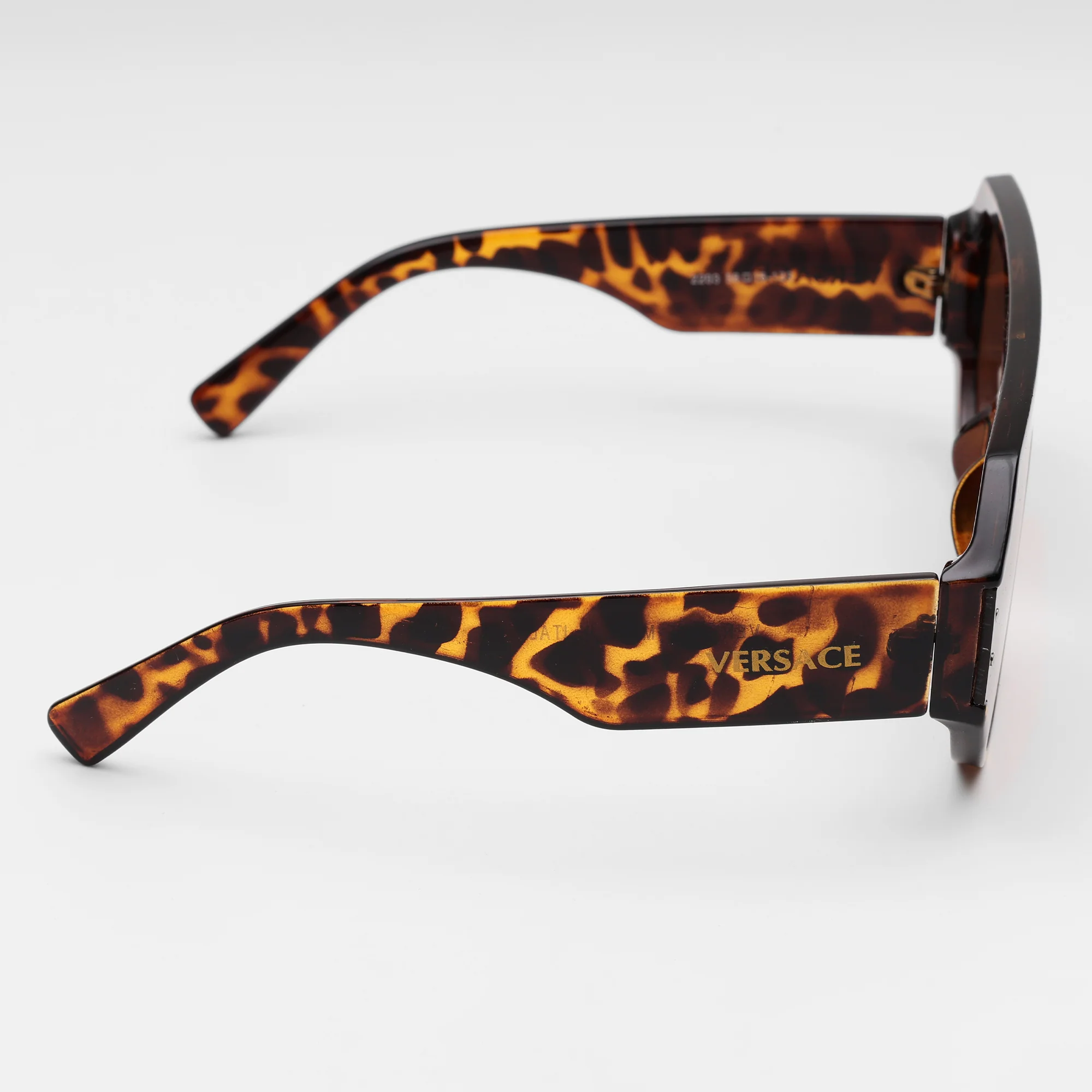 Havana Shield Sunglasses - Image 6