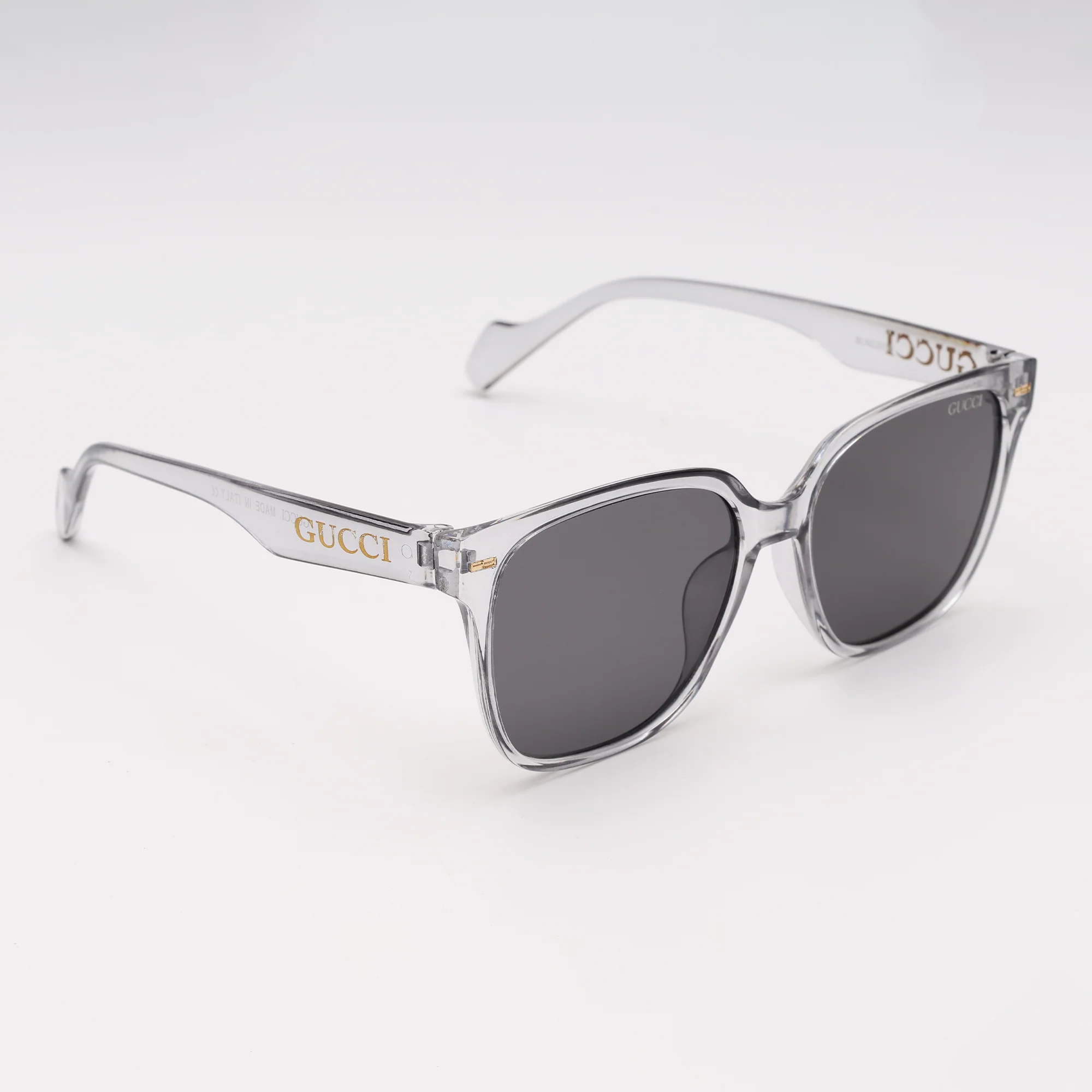 Heritage Square Sunglasses in Crystal Clear - Image 4