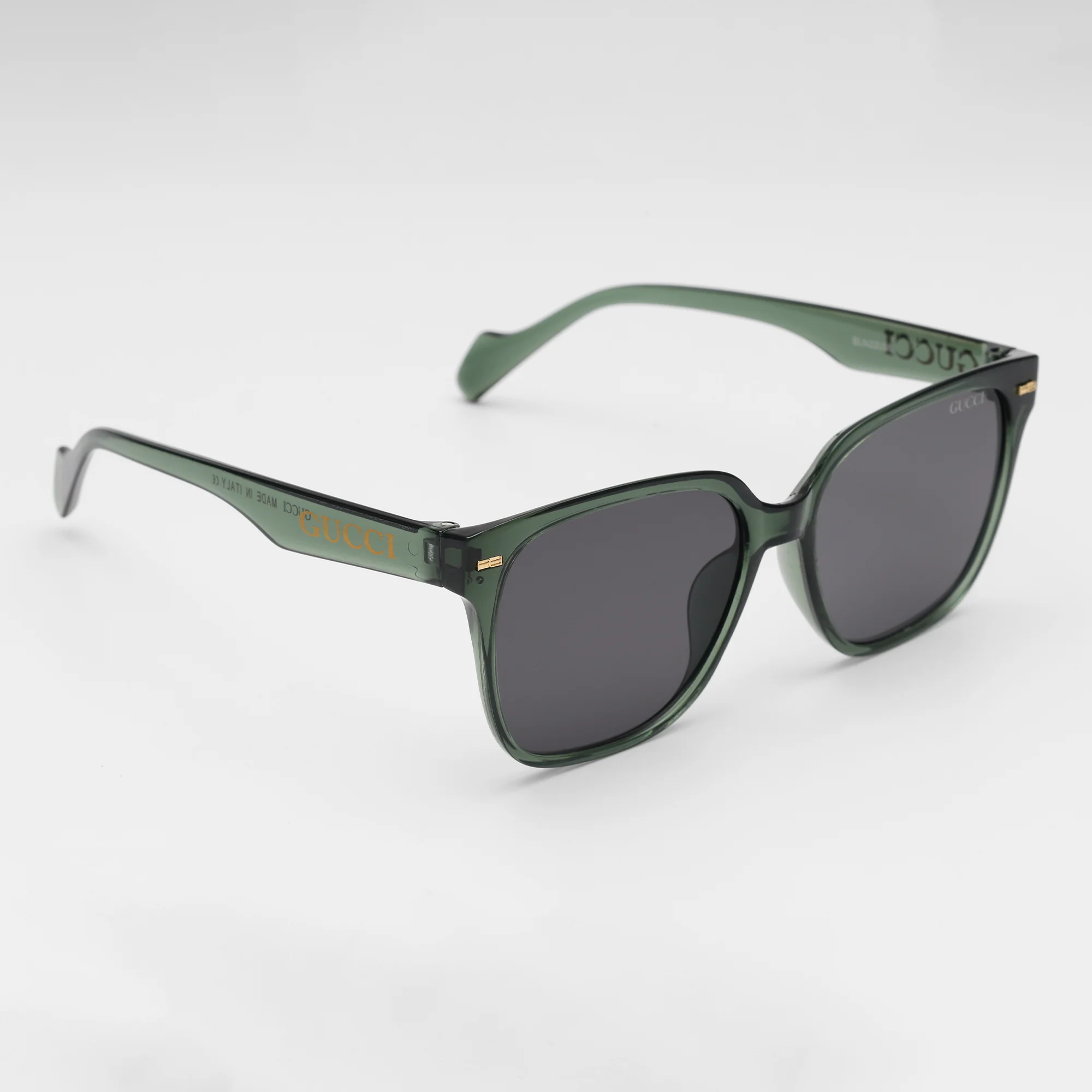 Heritage Square Sunglasses in Emerald Green - Image 4