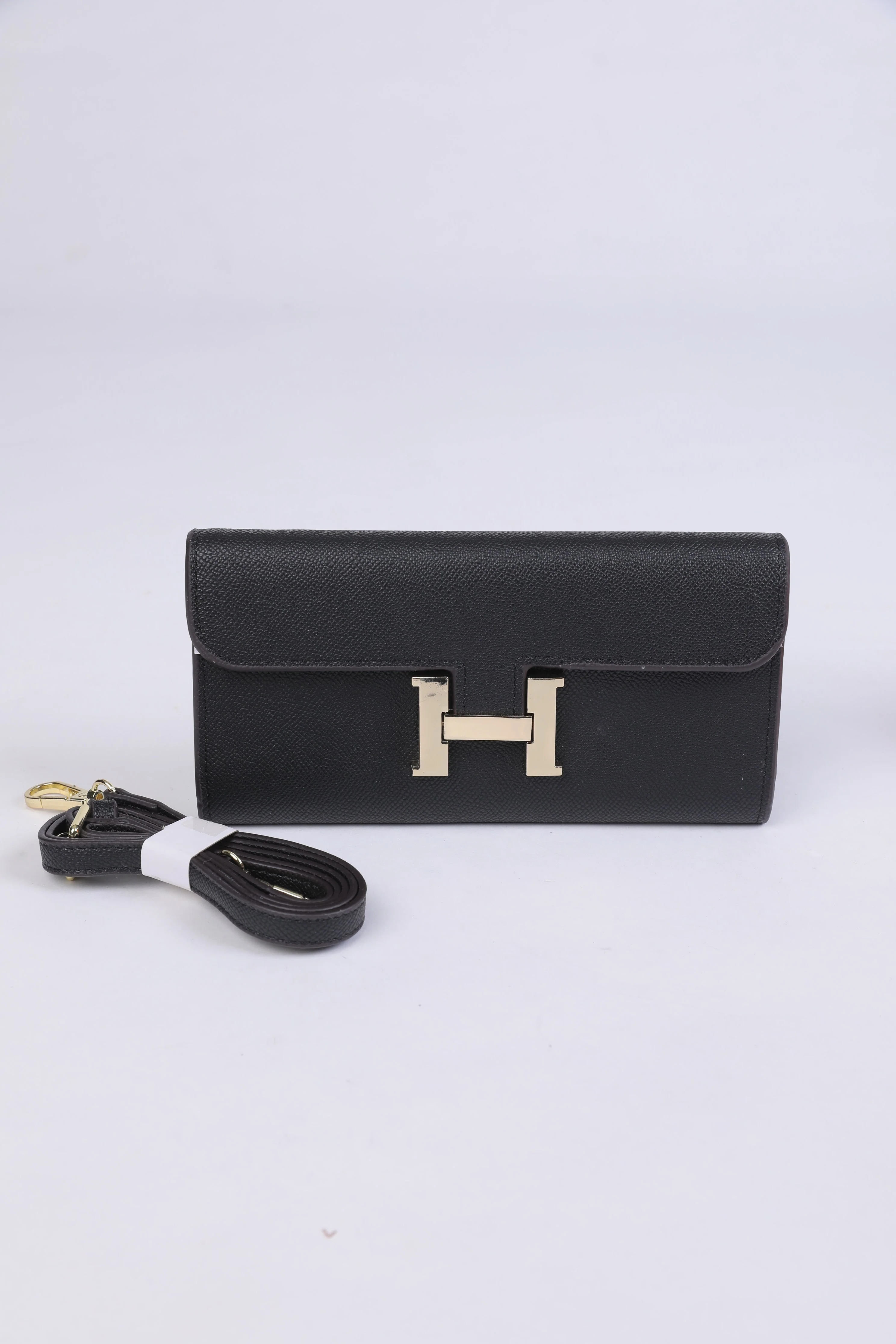 Hermès Constance Long Wallet (Black)