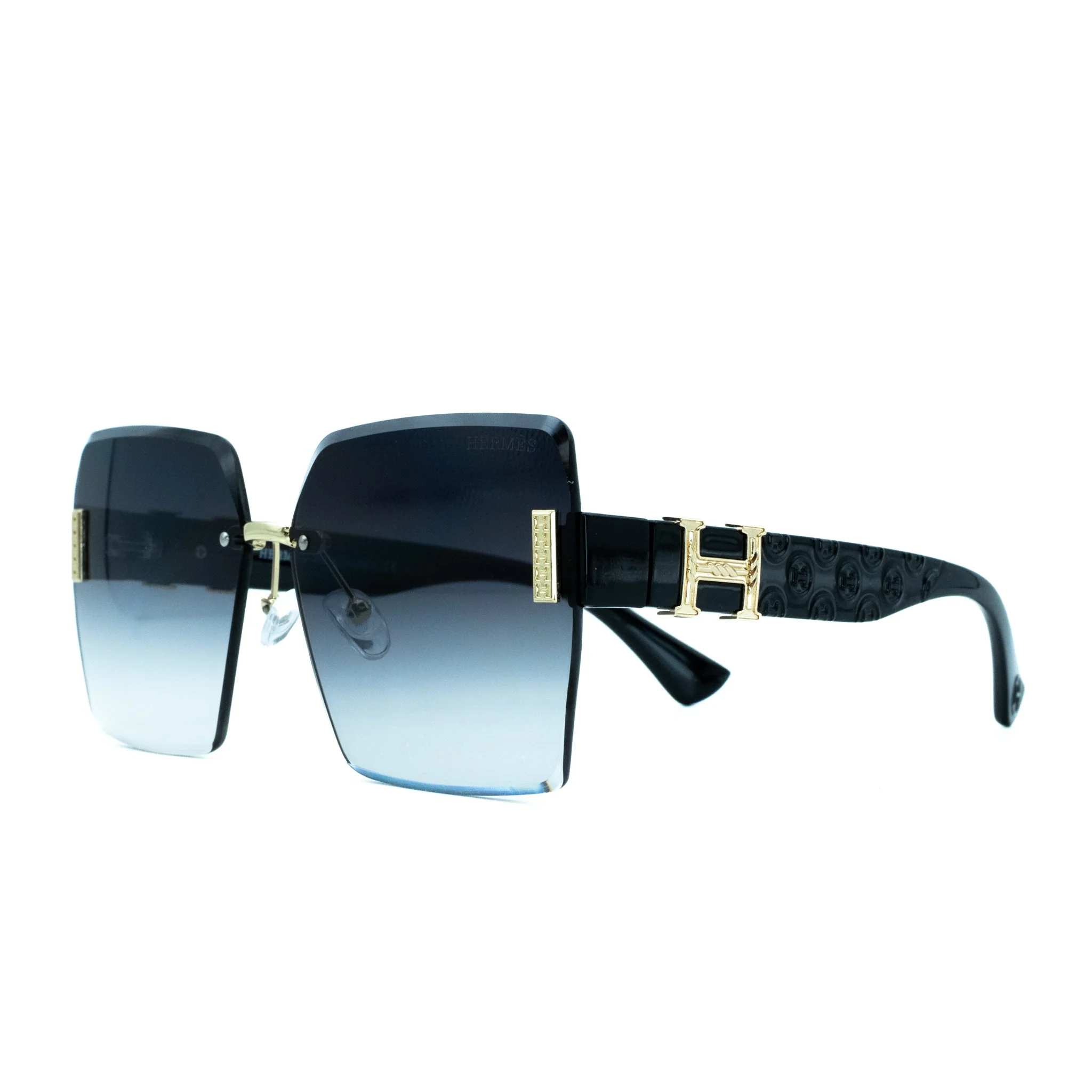 Hermès Noir Prestige Sunglasses - Image 3