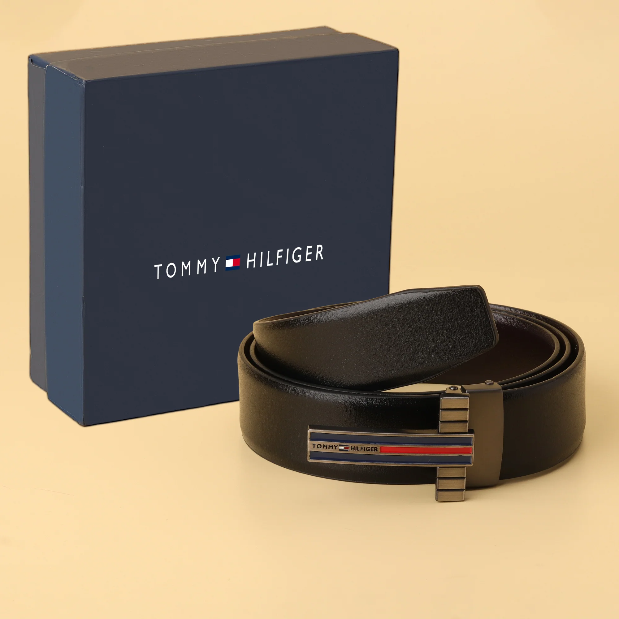 Hilfiger Bold Stripe Reversible Belt - Image 2