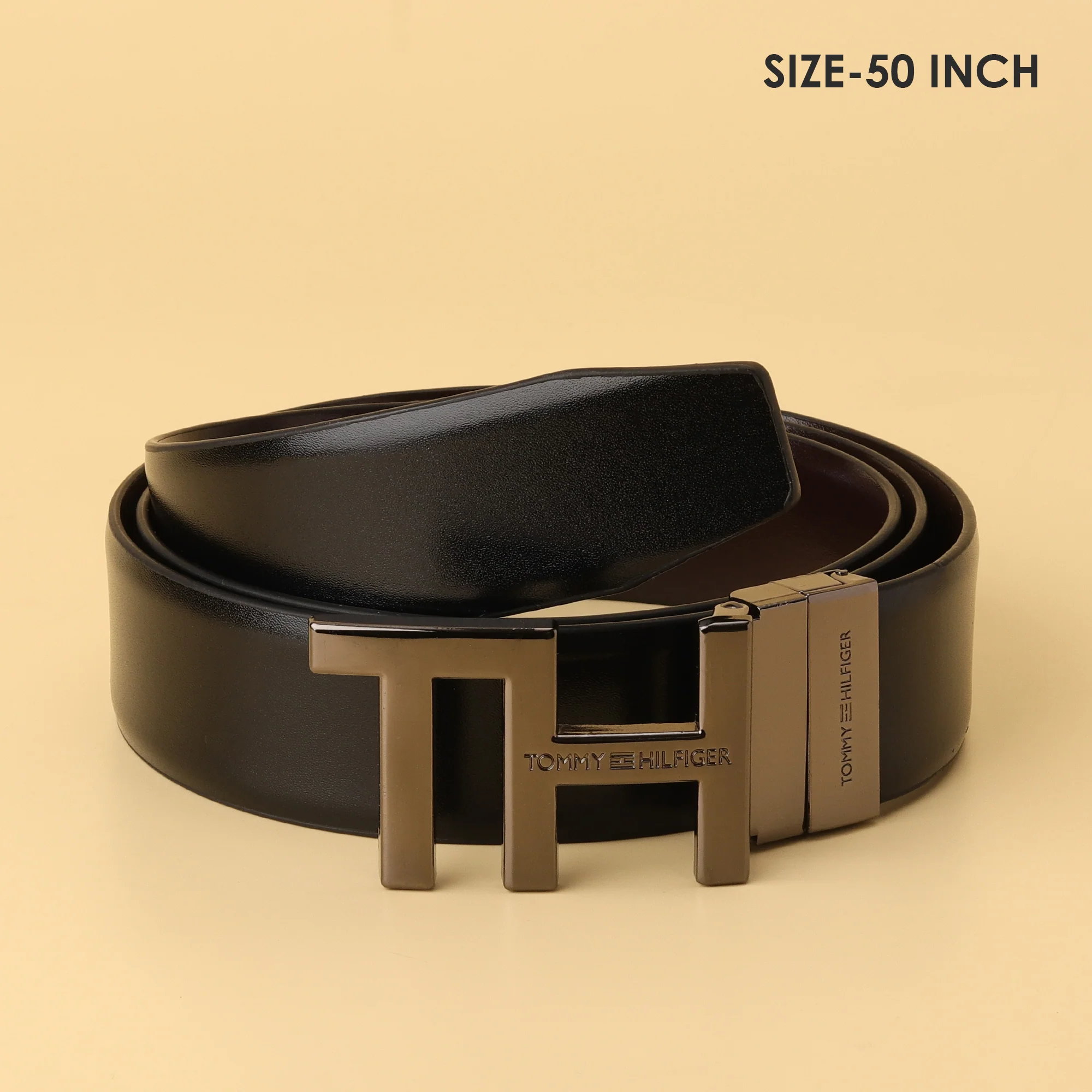 Hilfiger Bold “TH” Reversible Belt