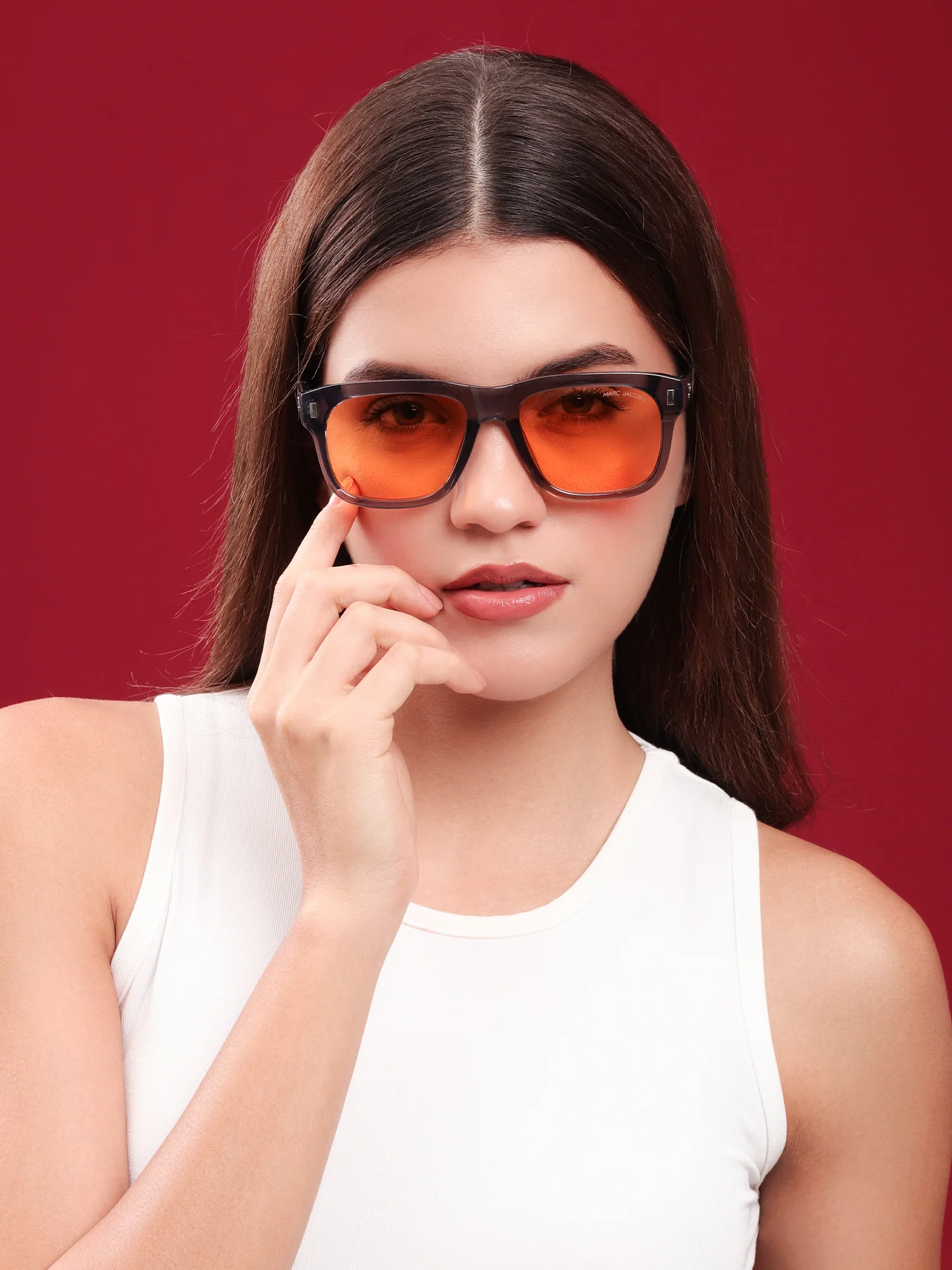 Jacobs Amber Vision Square Sunglasses - Image 2