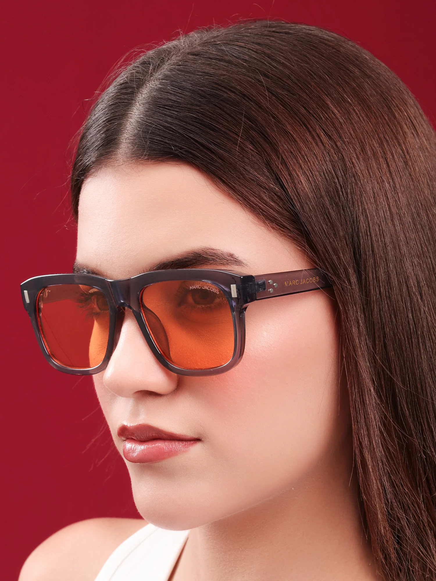 Jacobs Amber Vision Square Sunglasses - Image 6